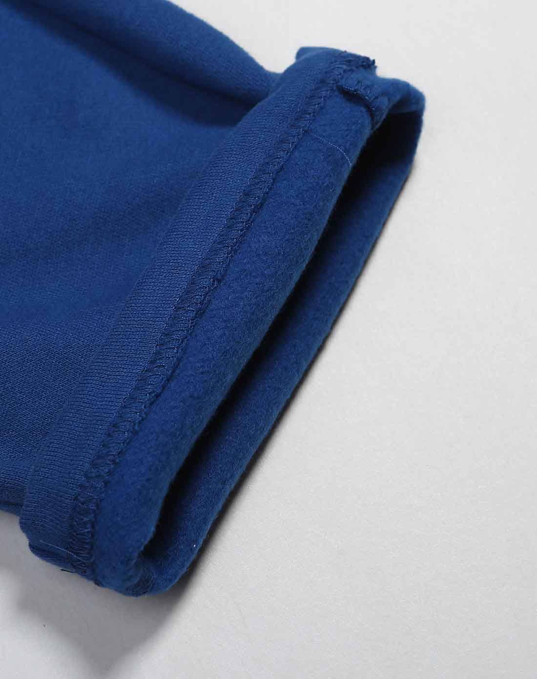 男小童靛青蓝针织长裤