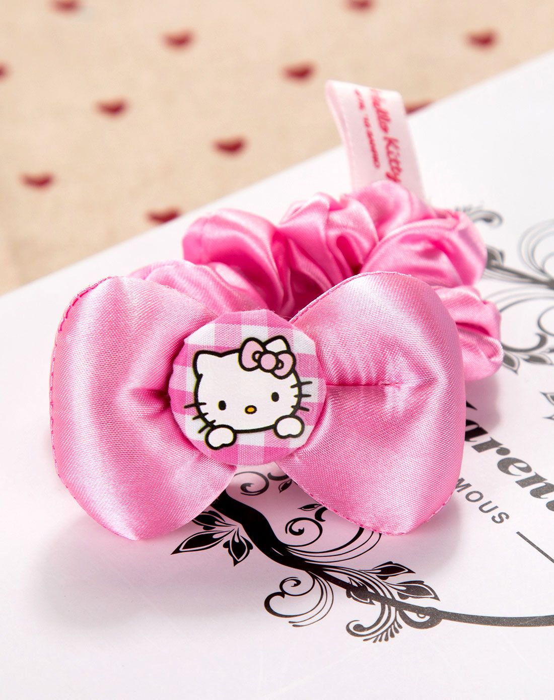 hello kitty凯蒂猫蝴蝶结发圈