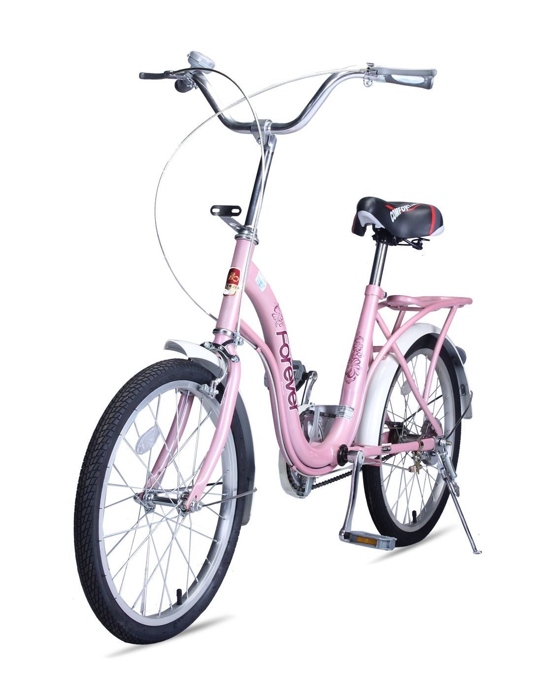 永久 女款粉色22寸淑女车