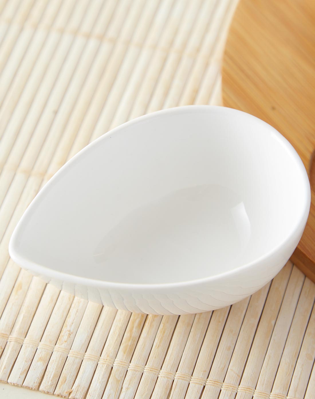 陶瓷点心调味碟(白色)