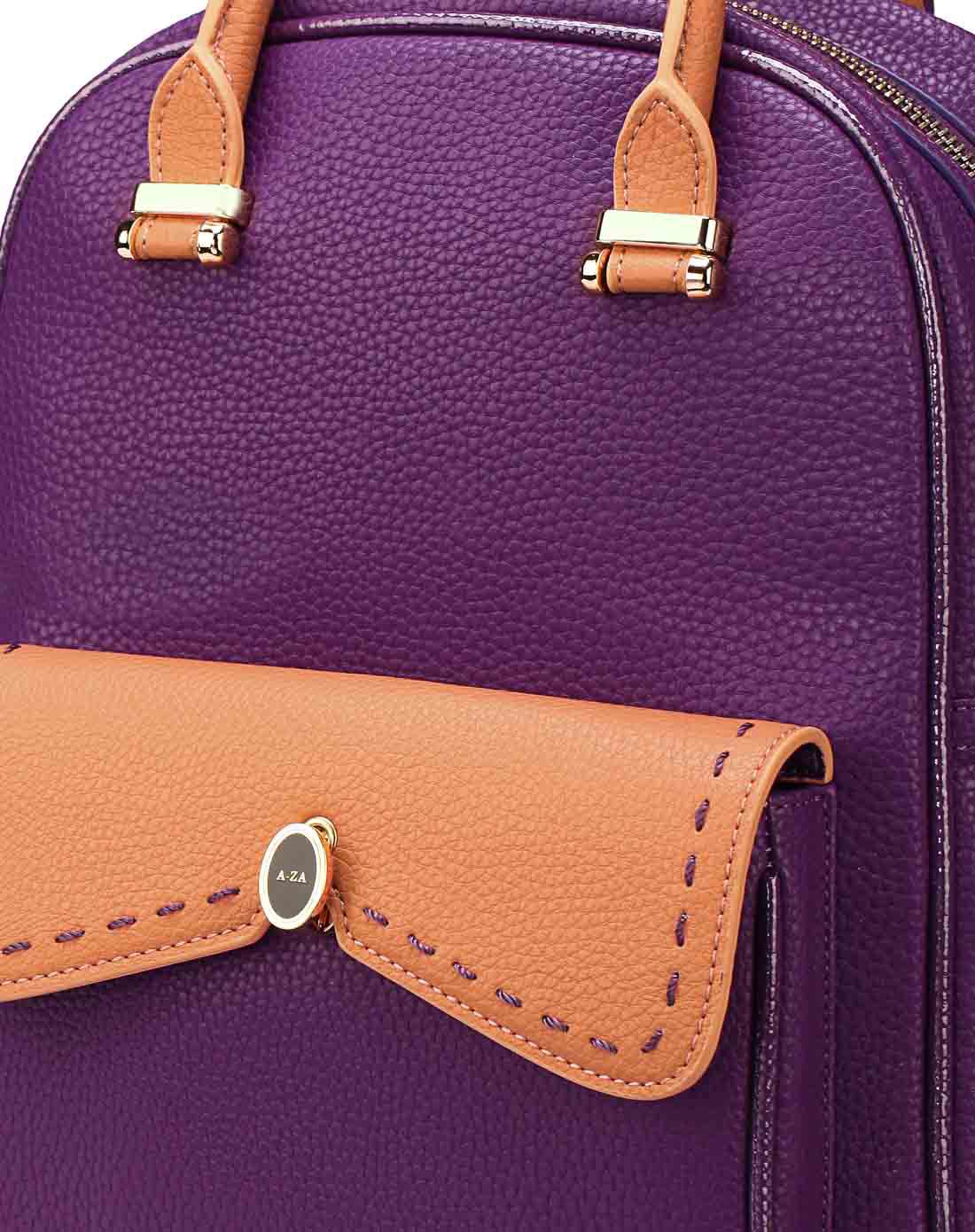 尼罗河罗兰深紫双肩包