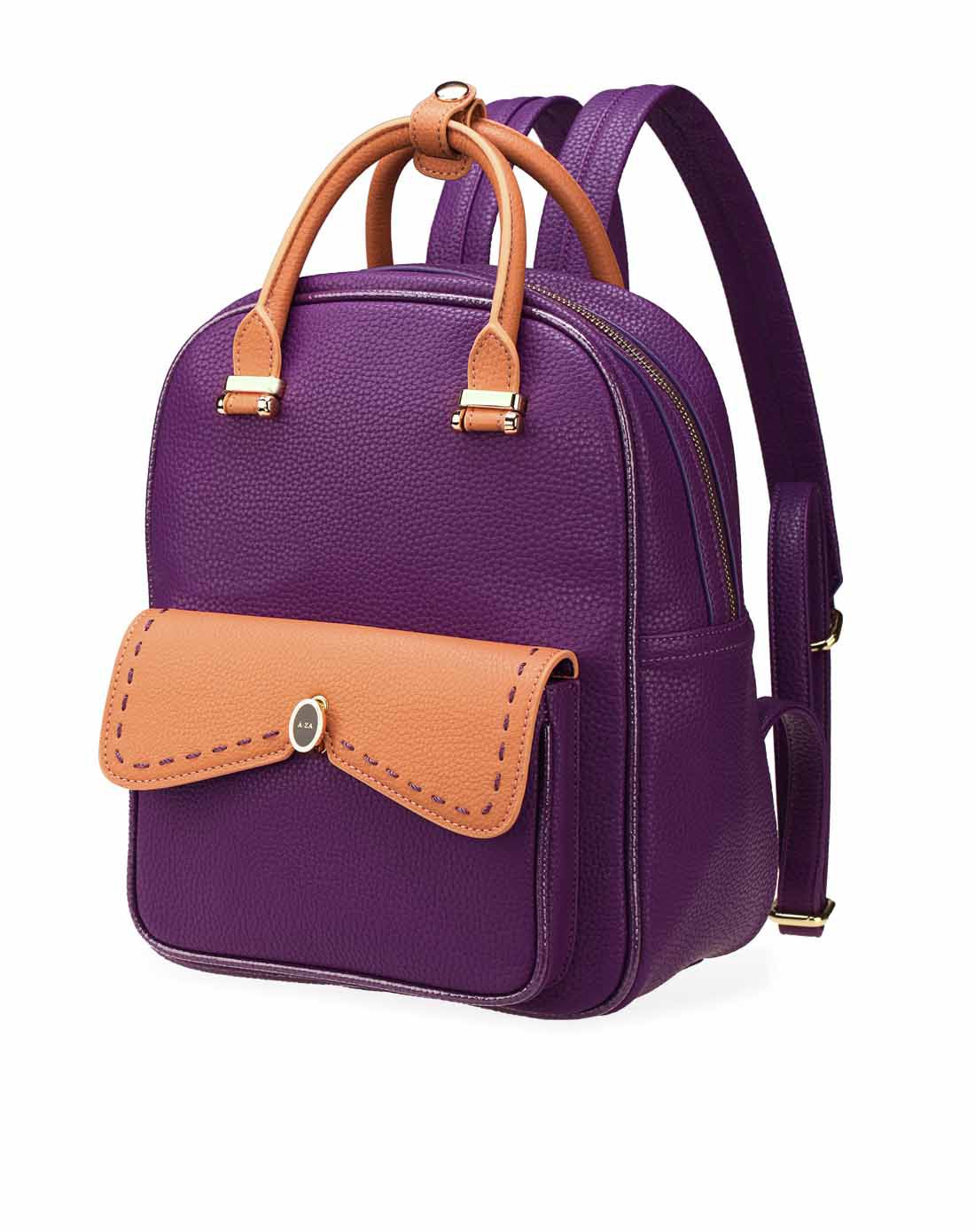 尼罗河罗兰深紫双肩包