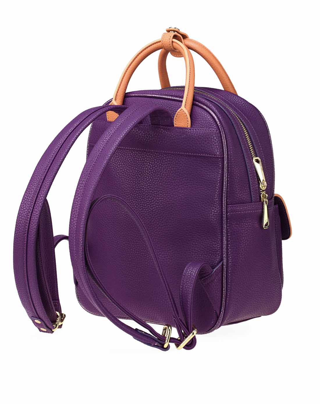 尼罗河罗兰深紫双肩包