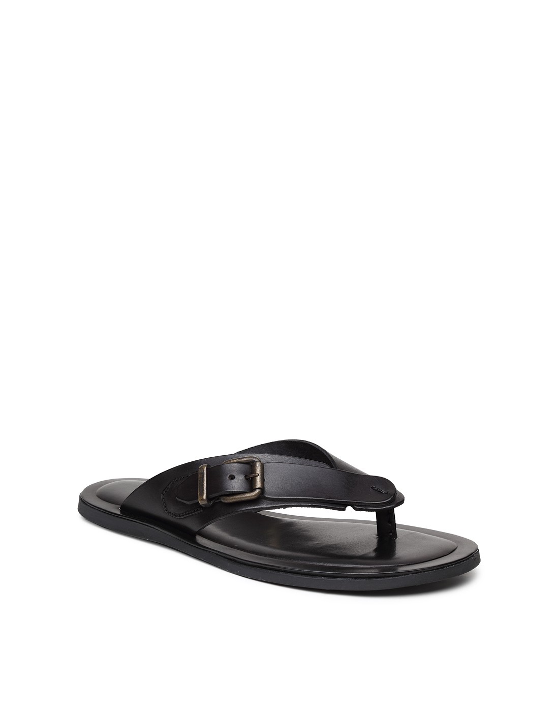 de verli 意大利原装进口黑色牛皮凉鞋 黑色 39