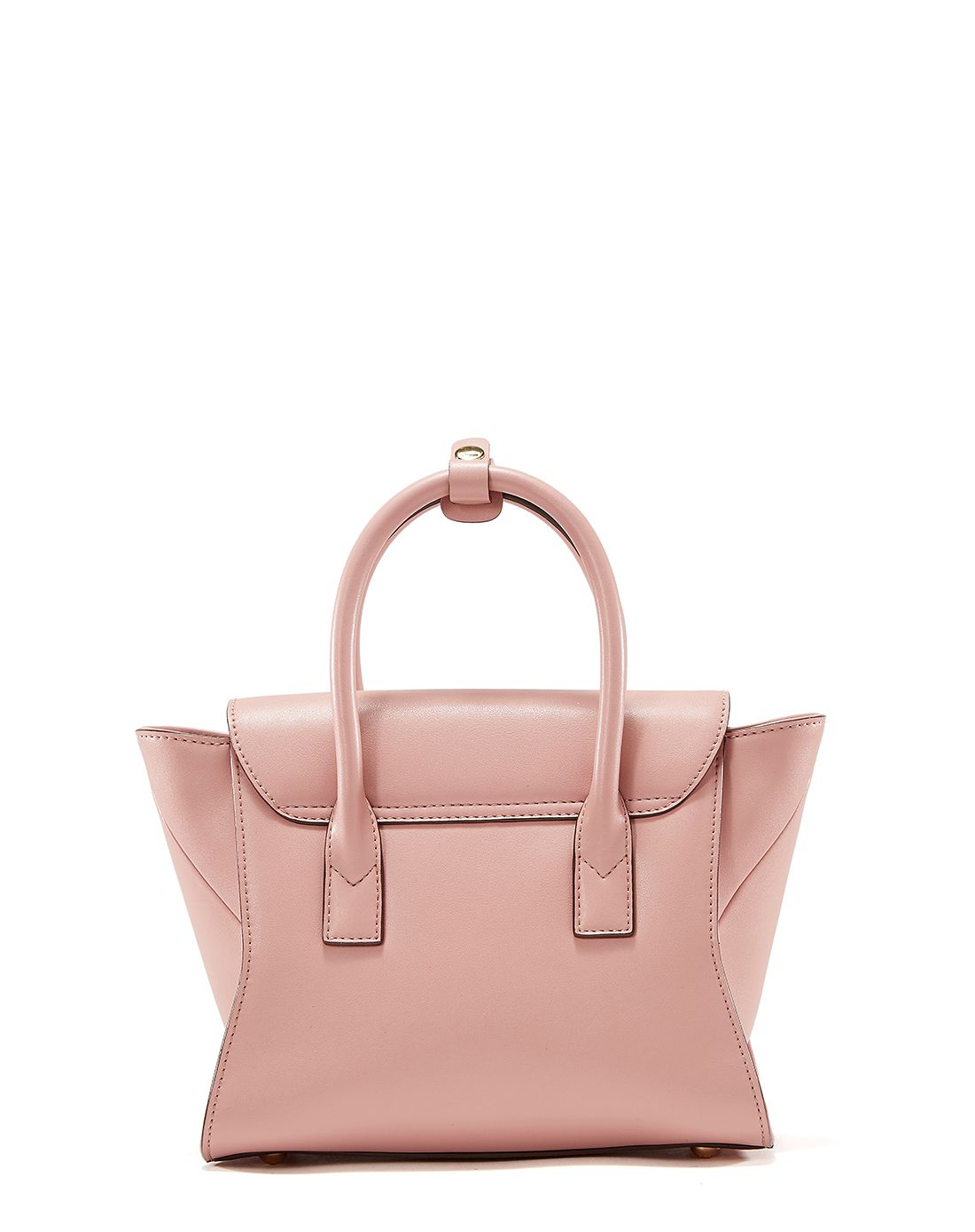 【春季新款】蜡粉色优雅小蛮腰牛皮可单肩可手提可斜挎