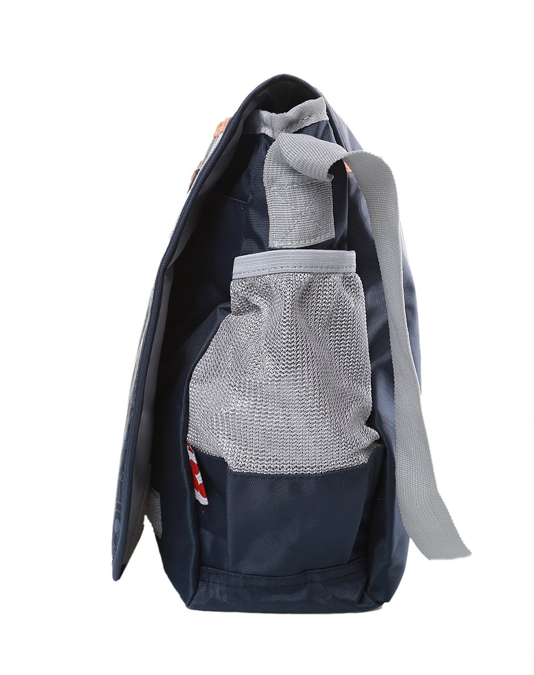 迪士尼disney男童藏青米奇侧背包