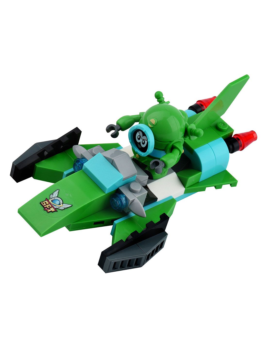 星钻积木 阿铁打终极机甲 赛尔号机甲积木 益智玩具