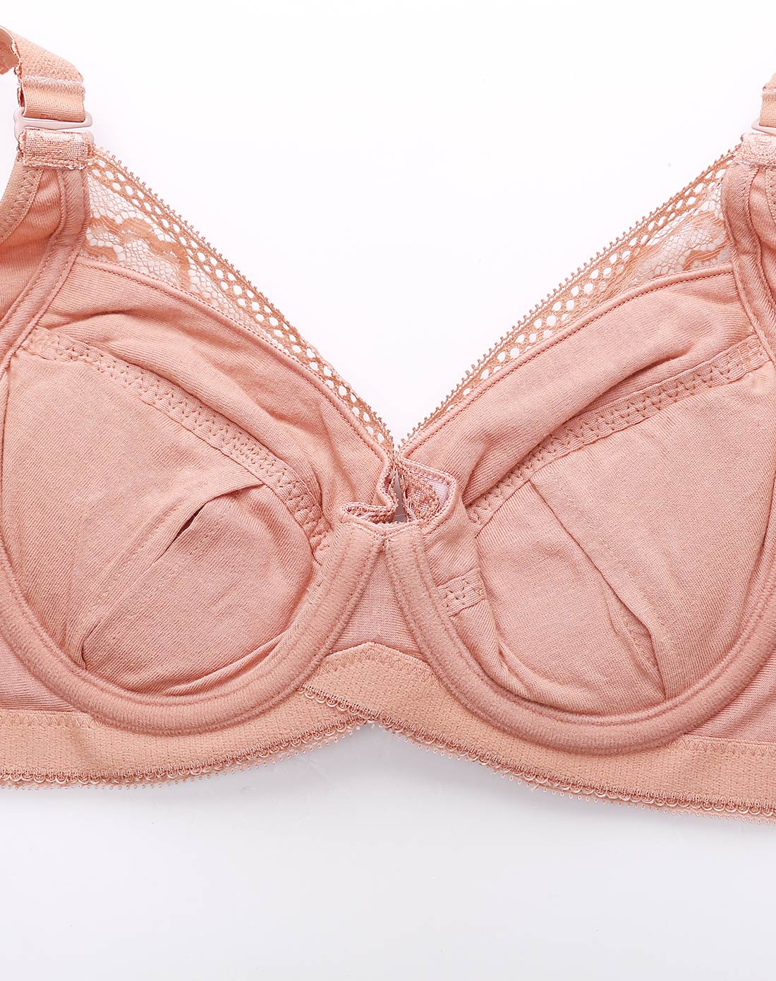 依蕾斯yileisi内衣移动端专场豆沙色熏衣草软绵杯提拉调整型文胸1747