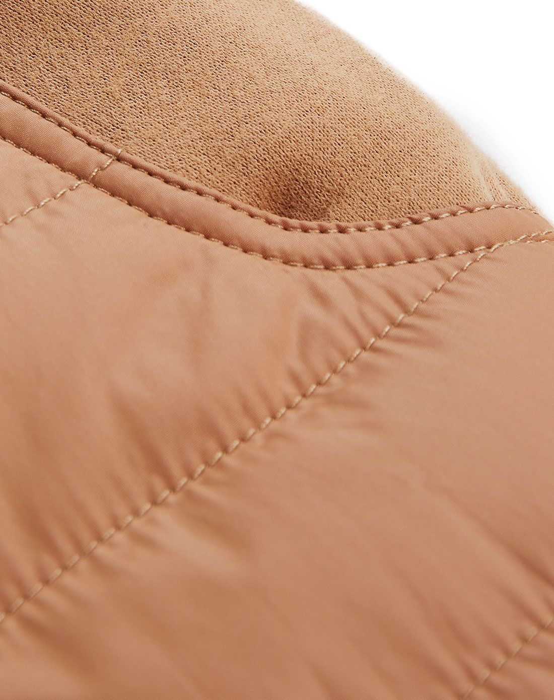 男童驼色纯色棉裤