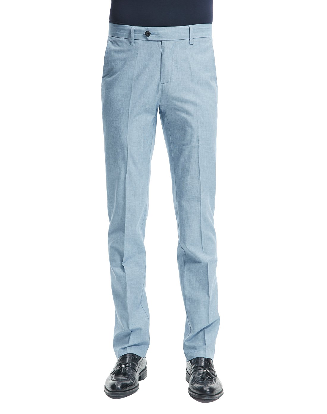 经典商务款斜插袋休闲裤