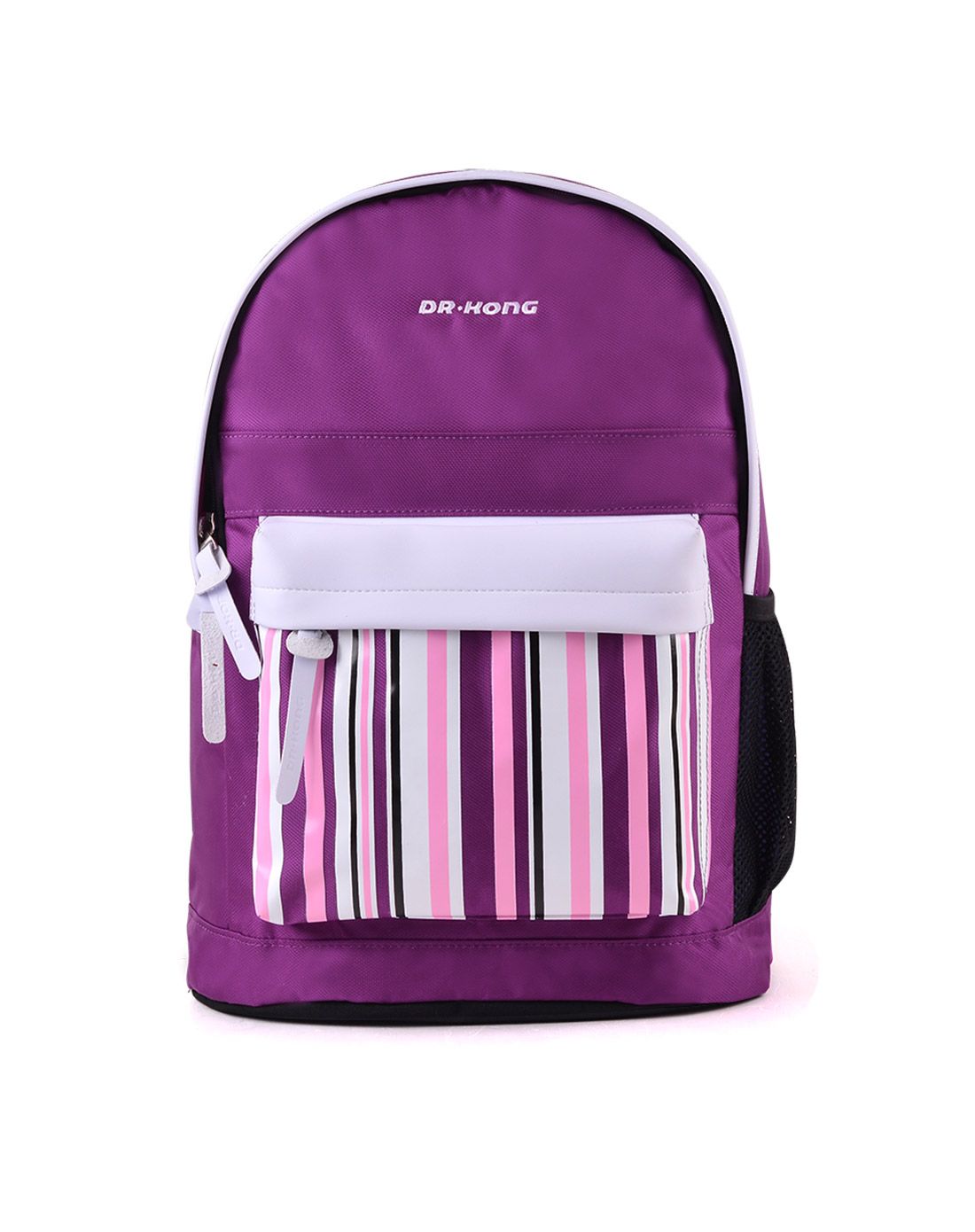 紫色无压护脊书包3-5年级