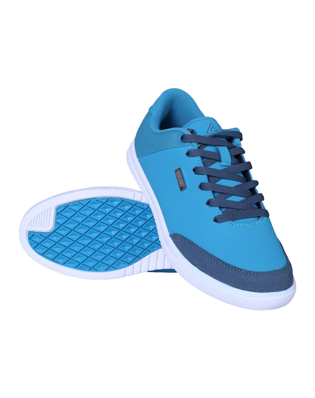 轻便舒适 男款加勒比蓝色板鞋