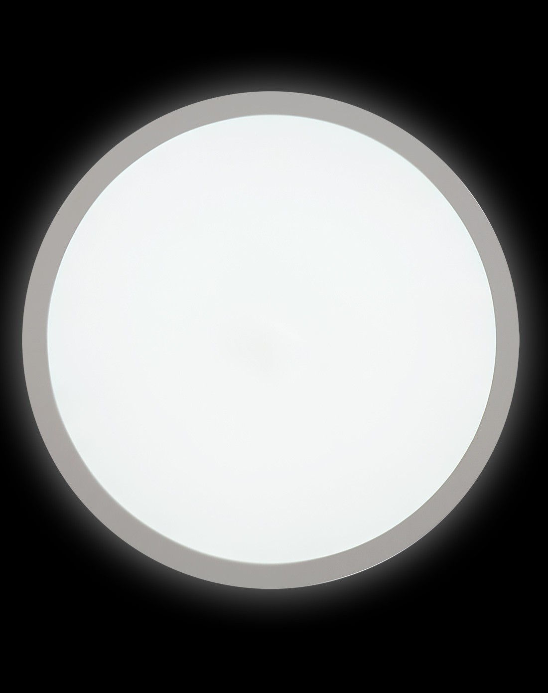 36w正白光简约圆形吊线面板灯