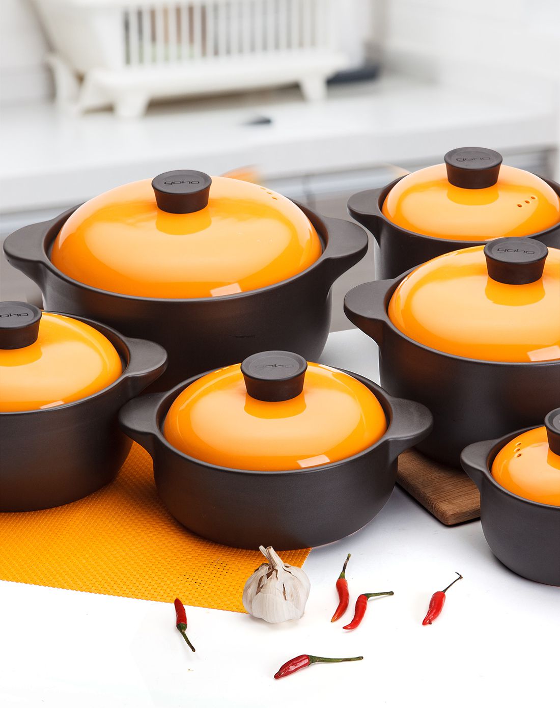 光合生活创意厨房专场耐高温8寸汤锅砂锅110304-1019_唯品会