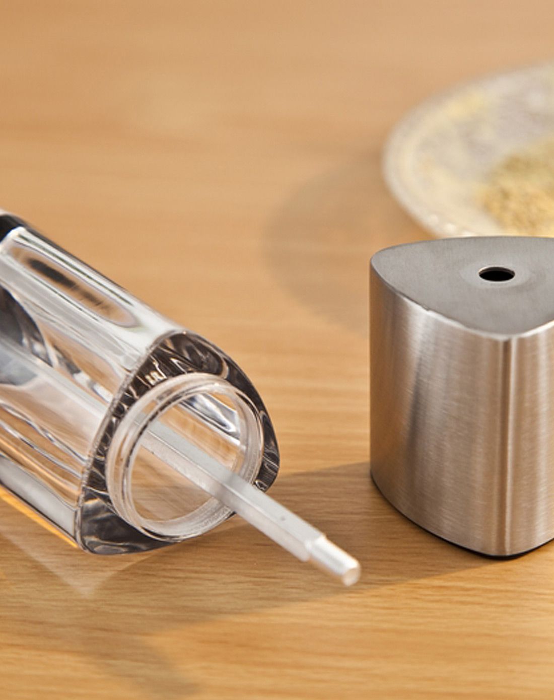 不锈钢胡椒研磨器花椒研磨器三角形