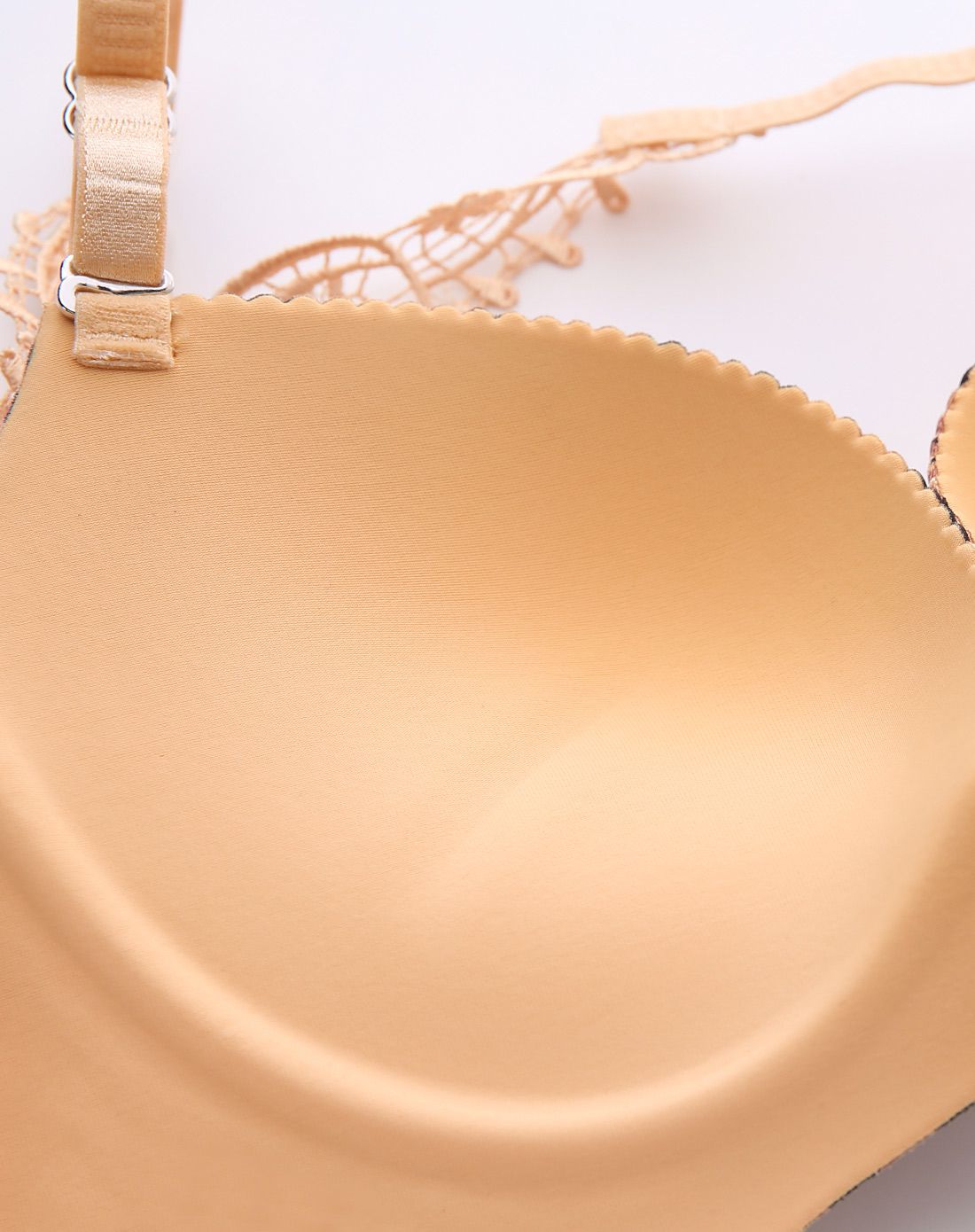 女款肤色豹纹超聚拢文胸