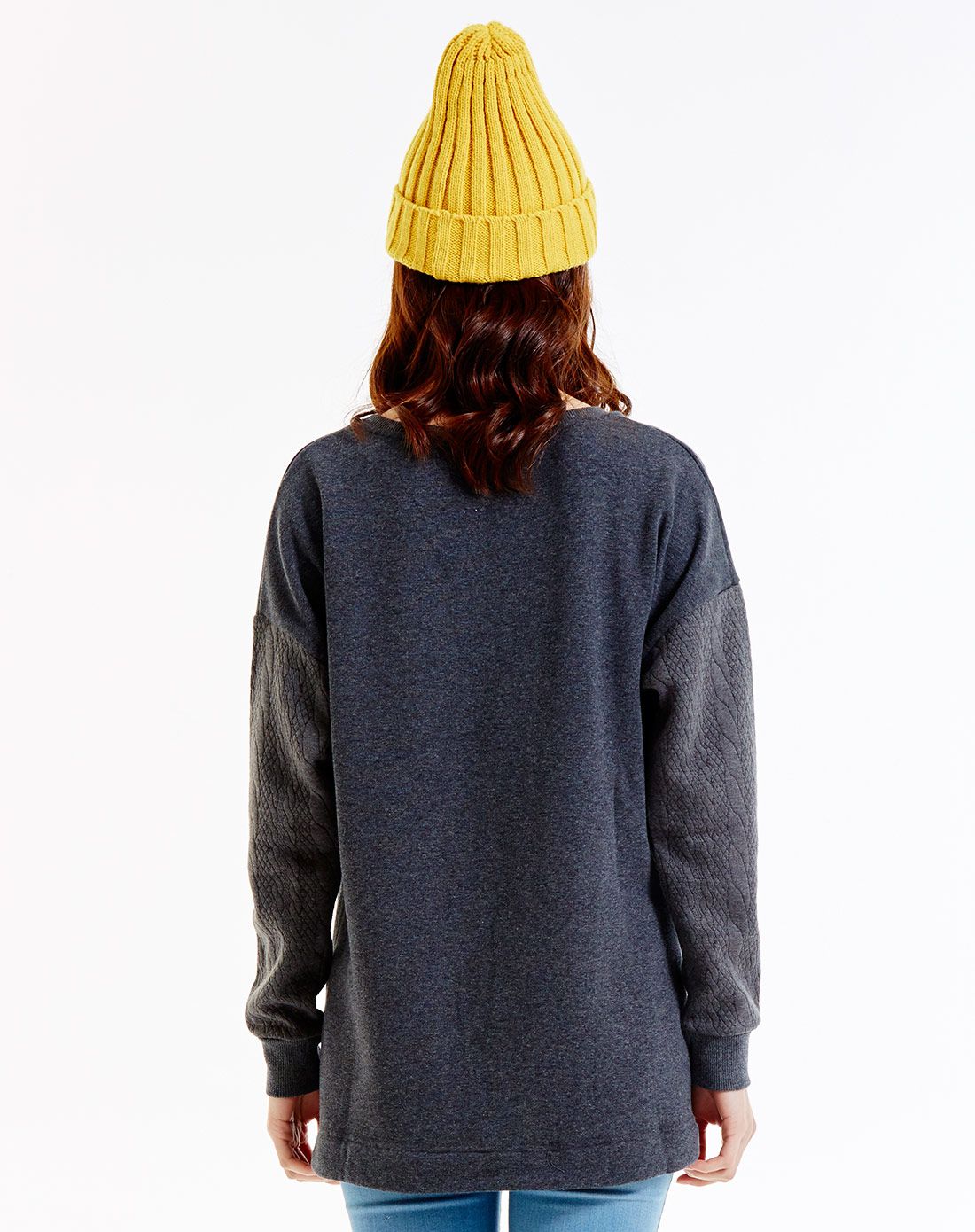 针织不倒绒印花卫衣