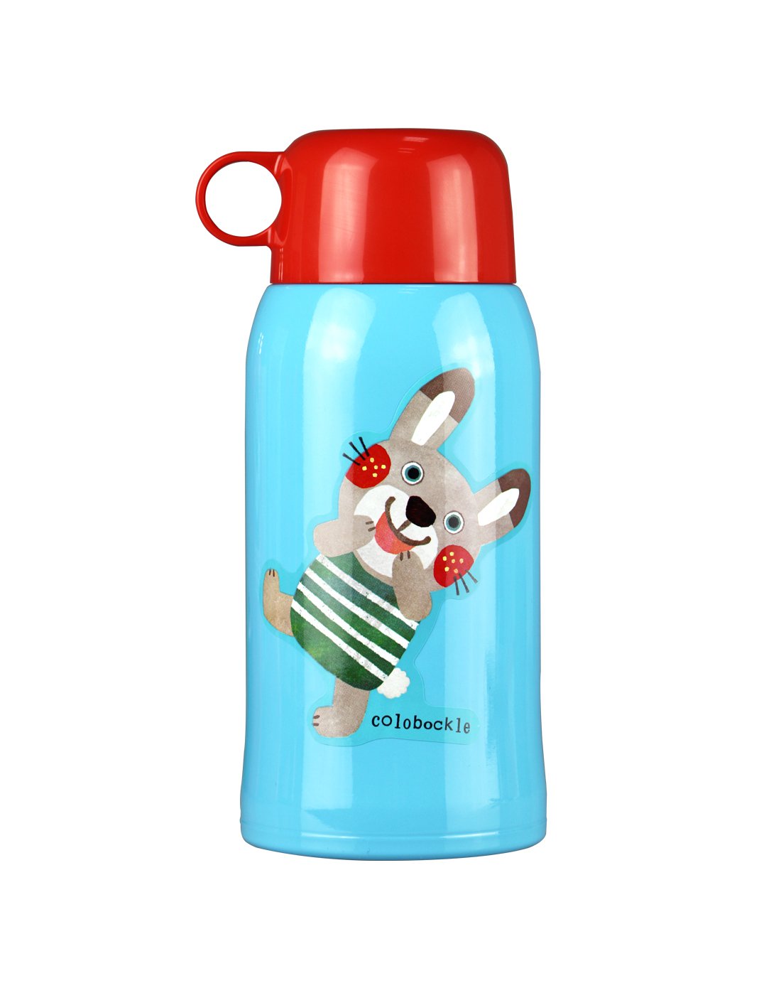 tiger 虎牌 mbr-b06g小兔子儿童保温杯蓝色600ml