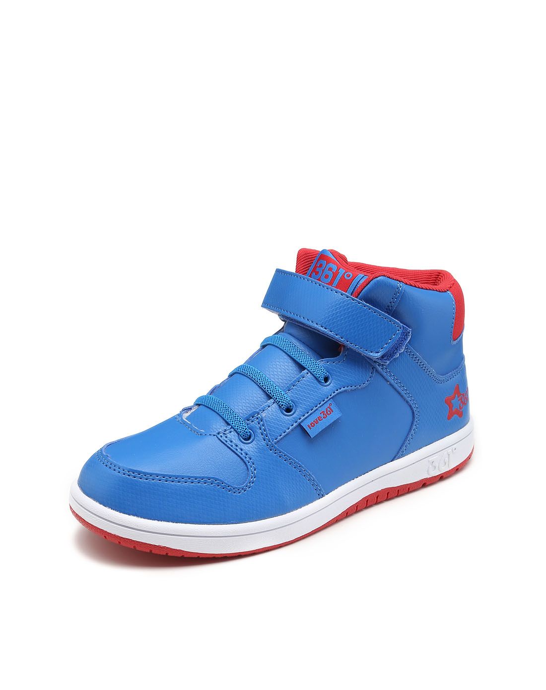 男童蓝色冬季时尚休闲滑板鞋