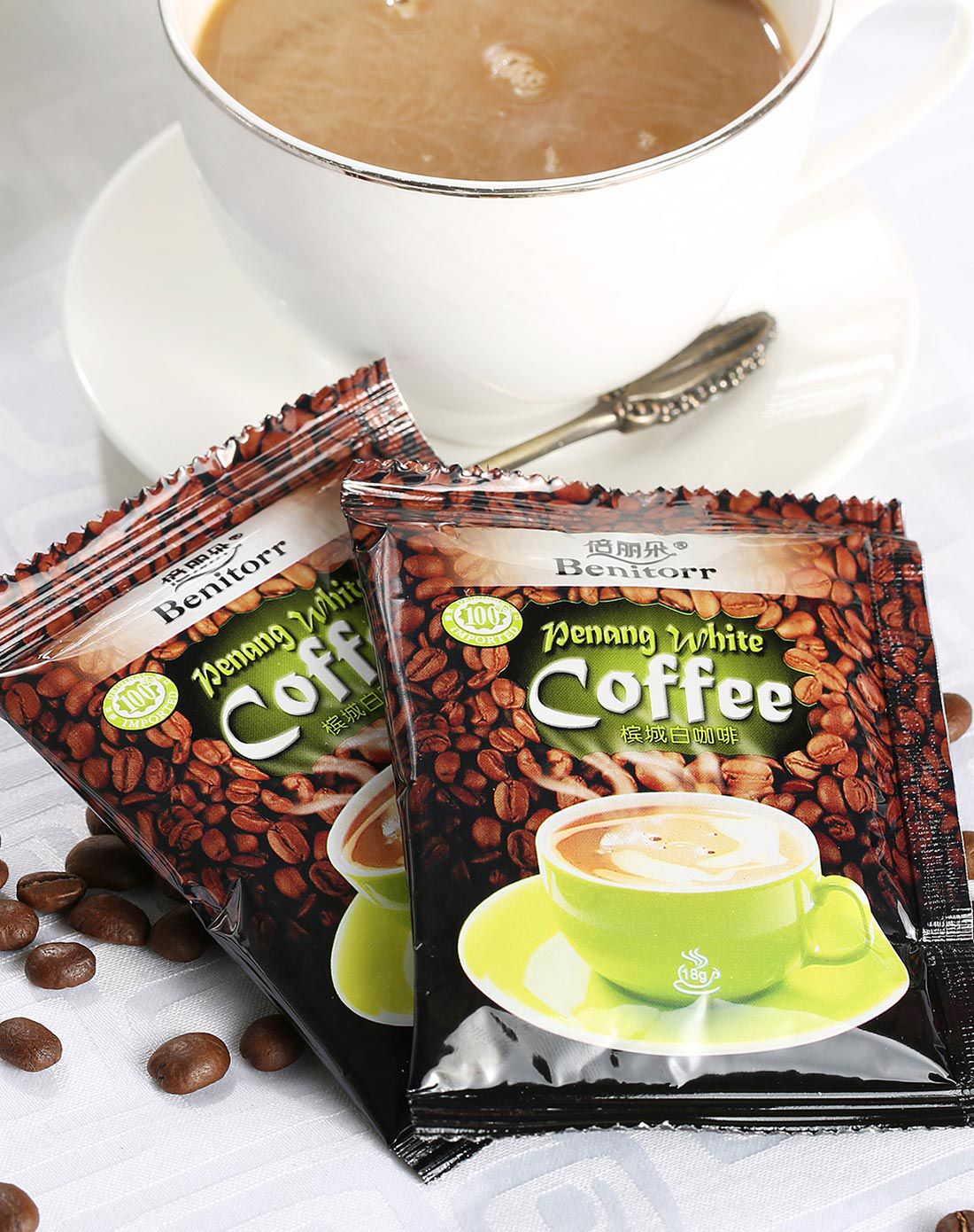 倍丽朵 槟城白咖啡 2盒*144g