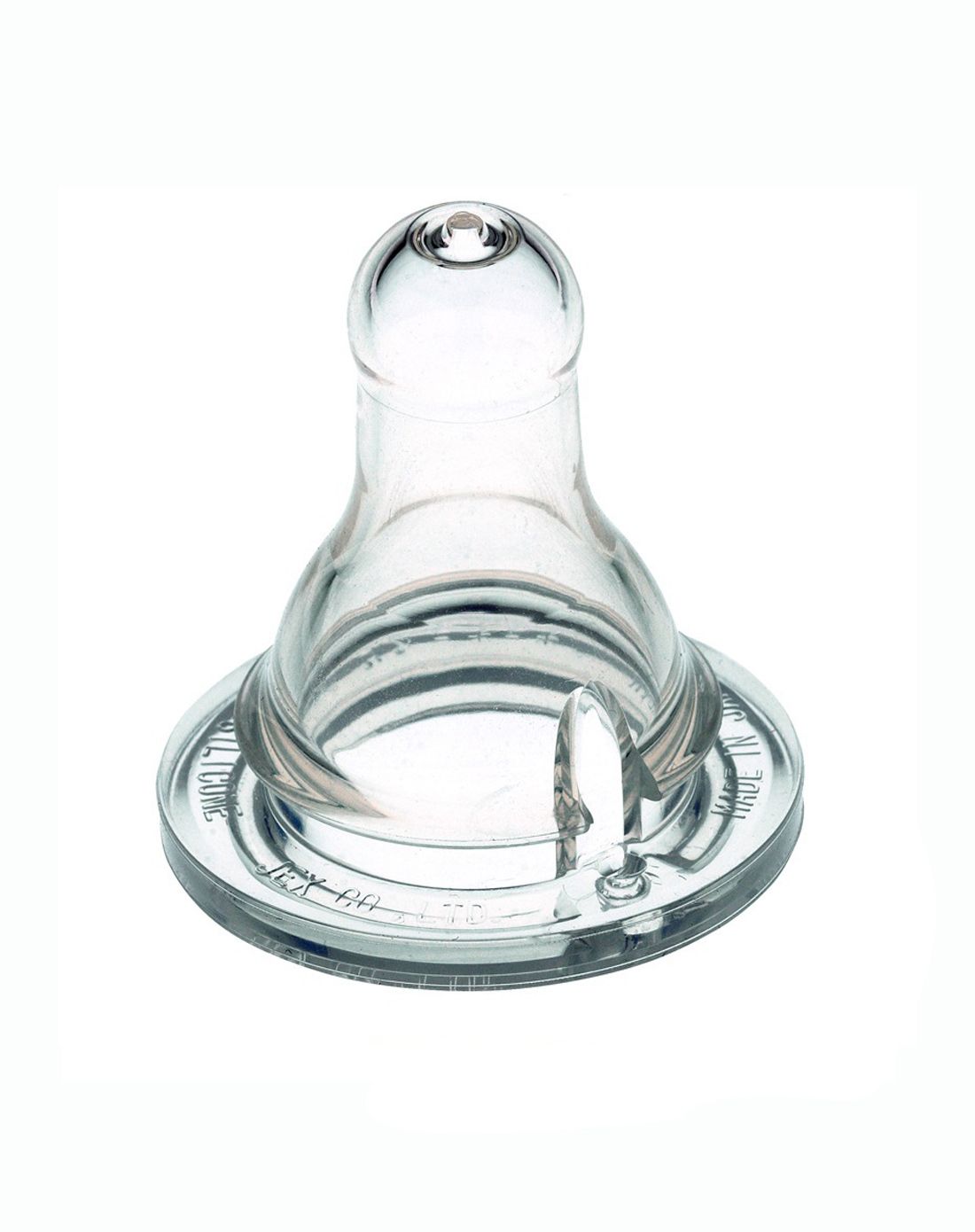 【两件起售】日本进口chuchu啾啾标准口径硅胶十字孔奶嘴1个装