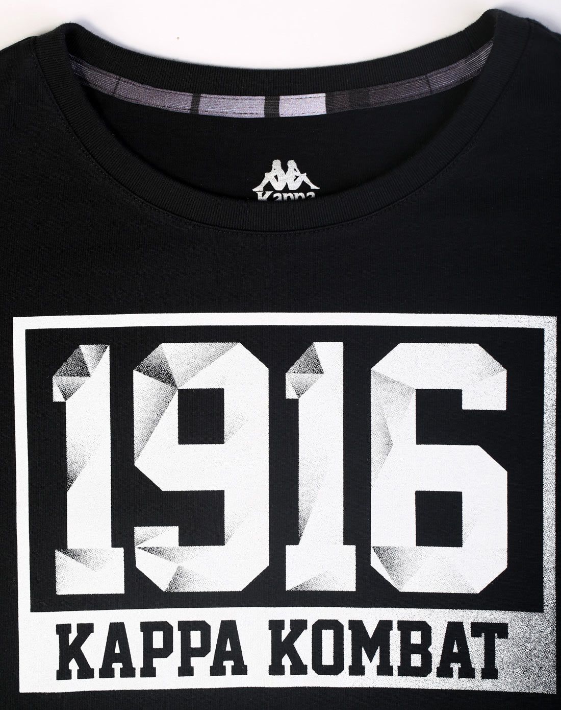 春夏款女款黑色短袖图案衫 卡帕kappa