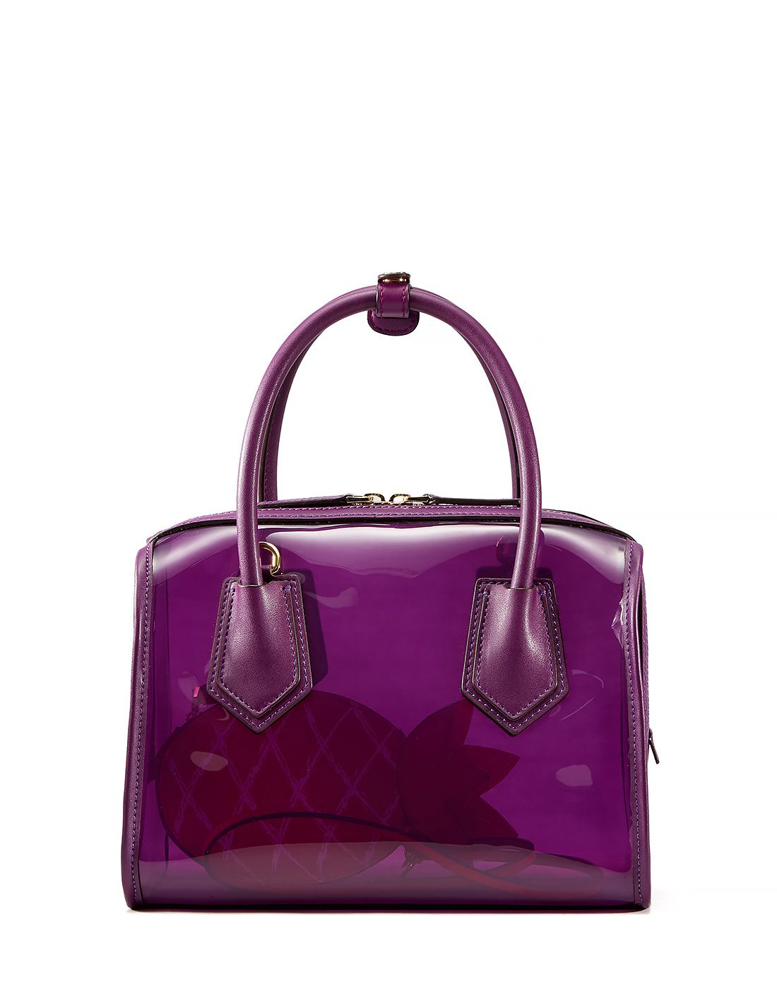 【夏季新款】浆果紫tpu时尚缤纷果冻包可手提斜挎