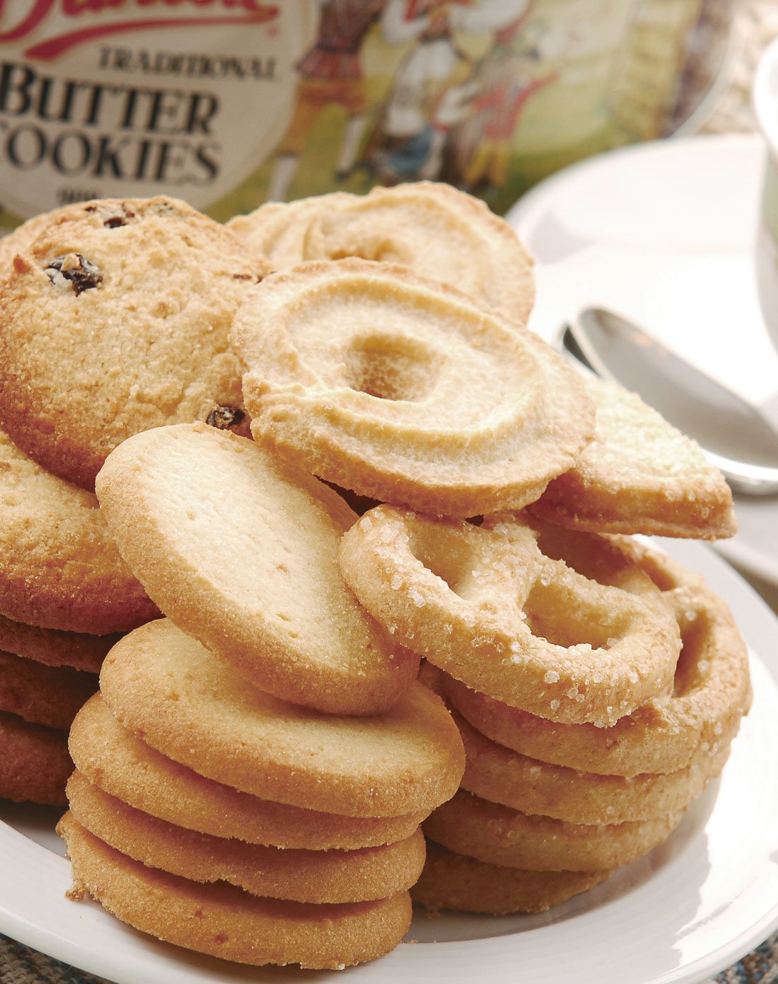 皇冠 丹麦曲奇饼干4盒装共652g