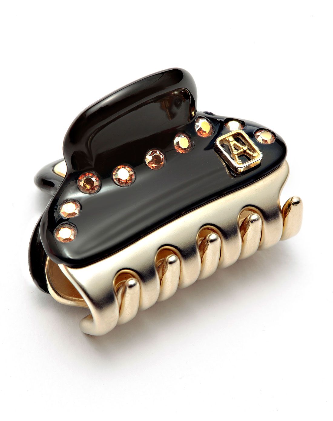 alexandre de paris 法国小号金抓夹头发造型工具黑色