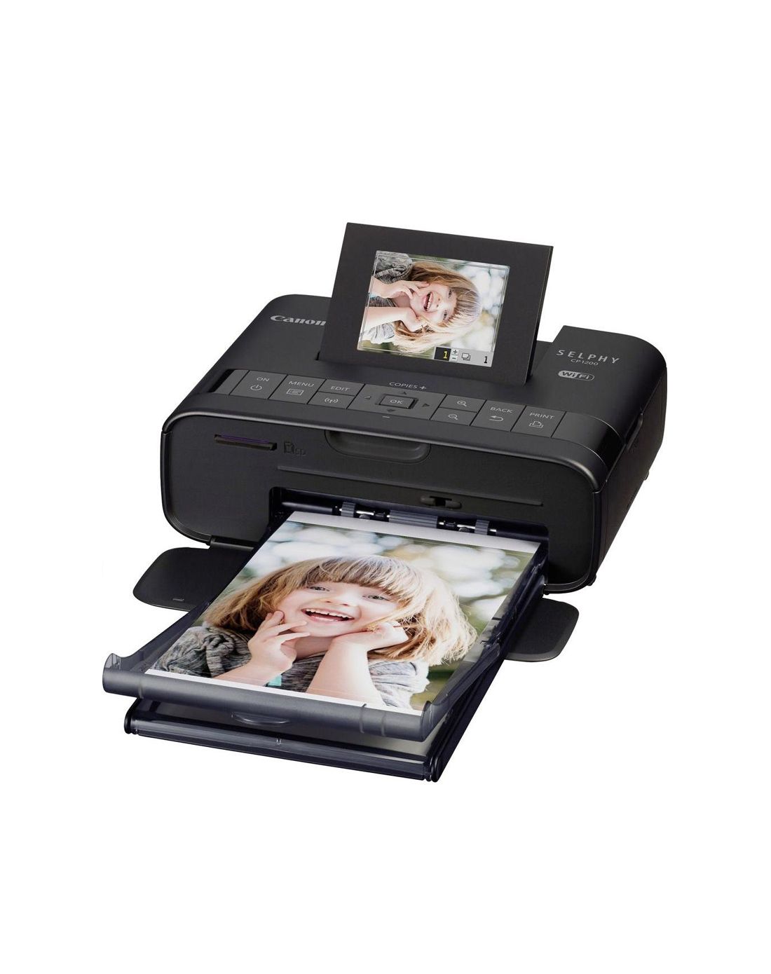 佳能canon 照片打印机 cp1200--黑色