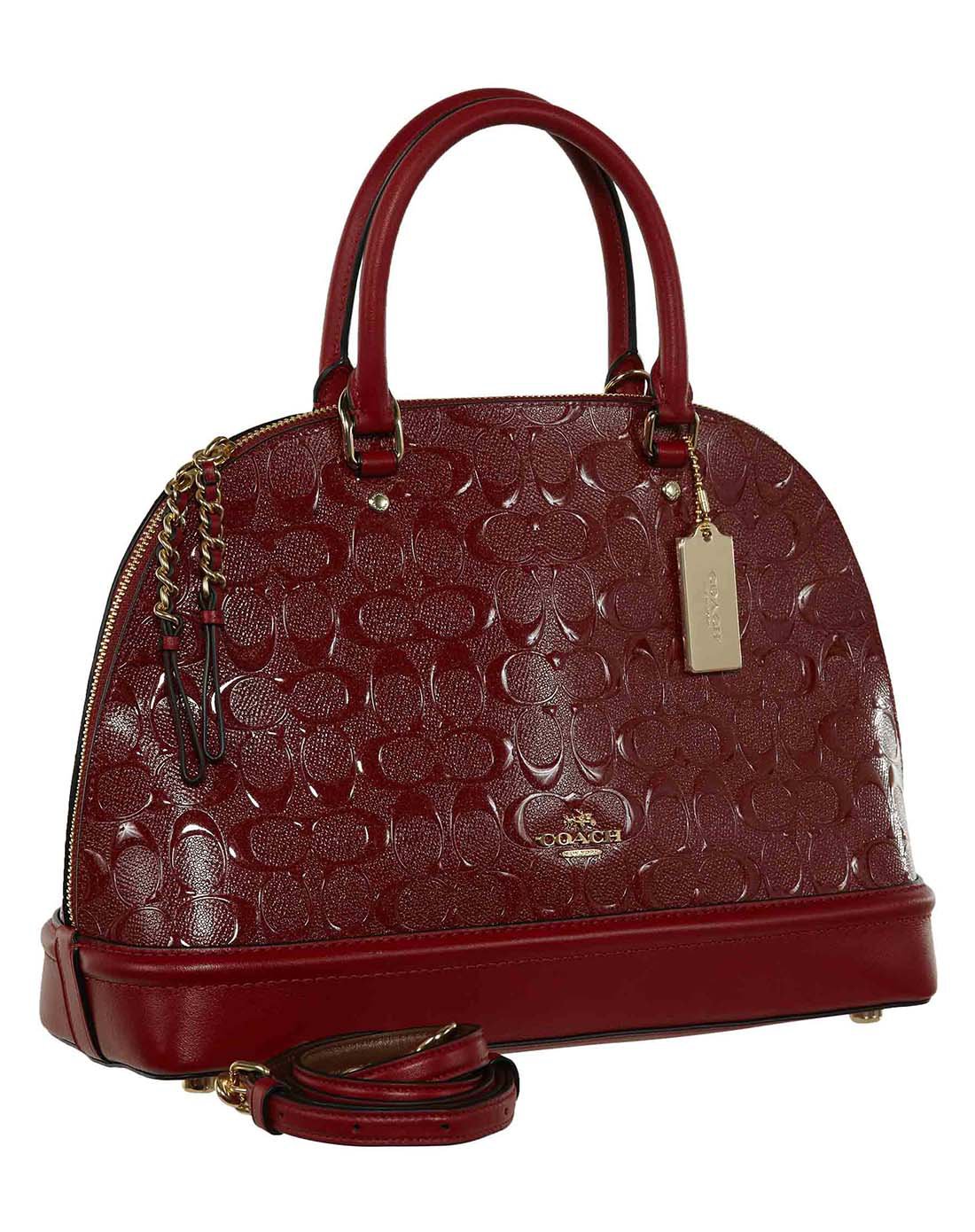 coach 经典 sierra 印花女式手提包