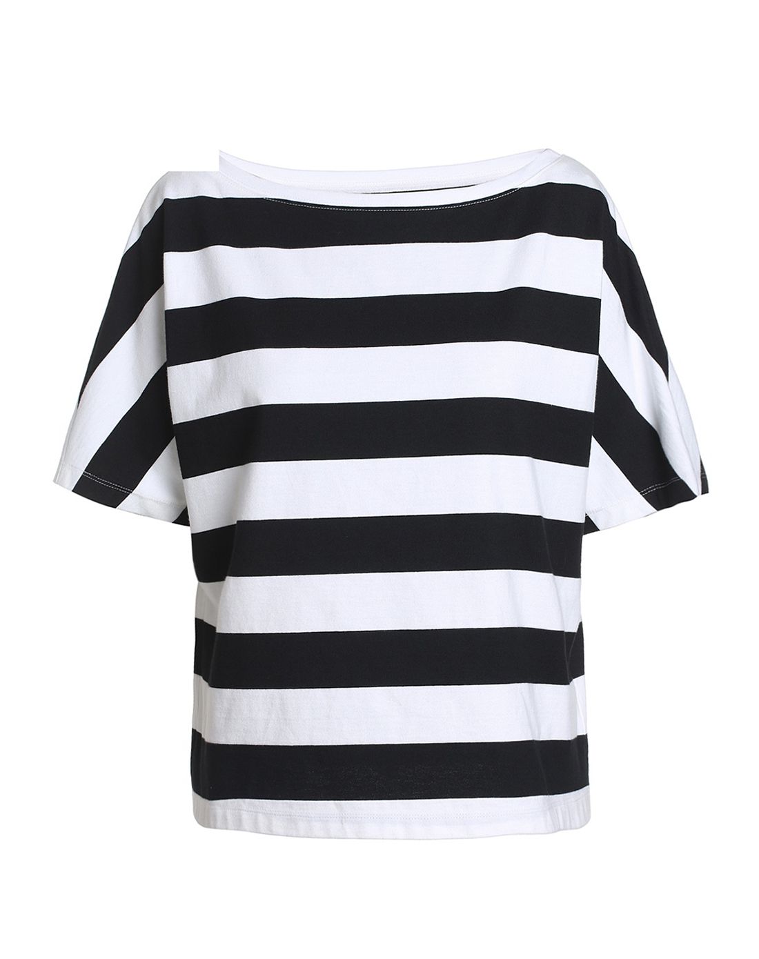 黑白色时尚百搭t恤