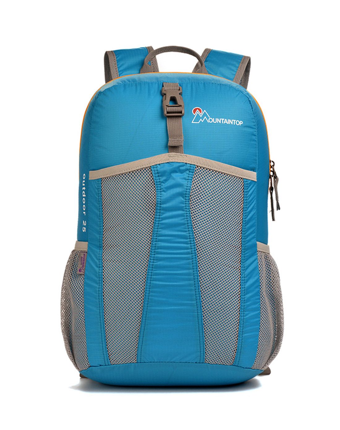 玛丁图 天空蓝色休闲折叠背包25l