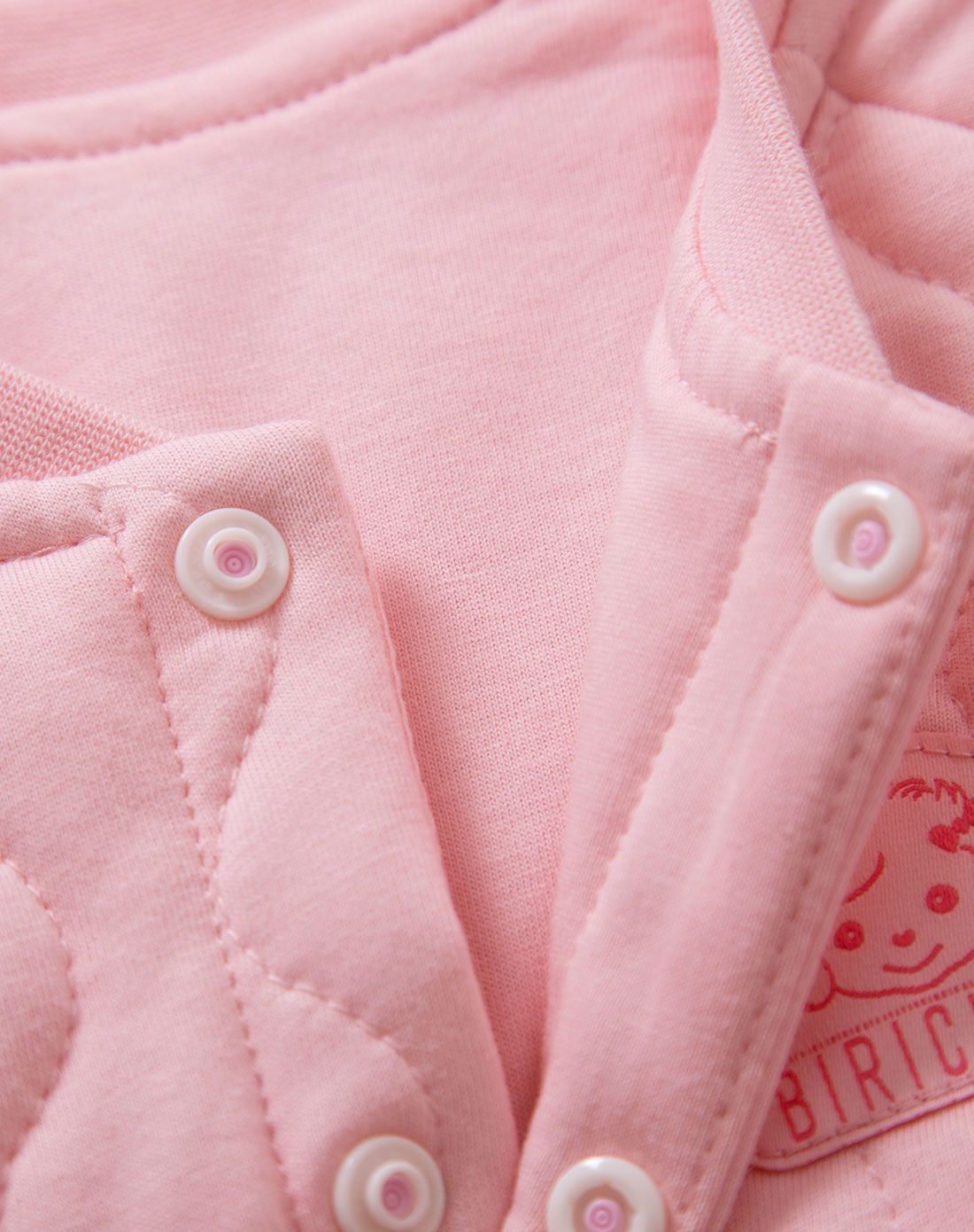 贝尔奇洛birichino婴儿服饰用品专场女童夹棉粉色对襟上衣dj1092303