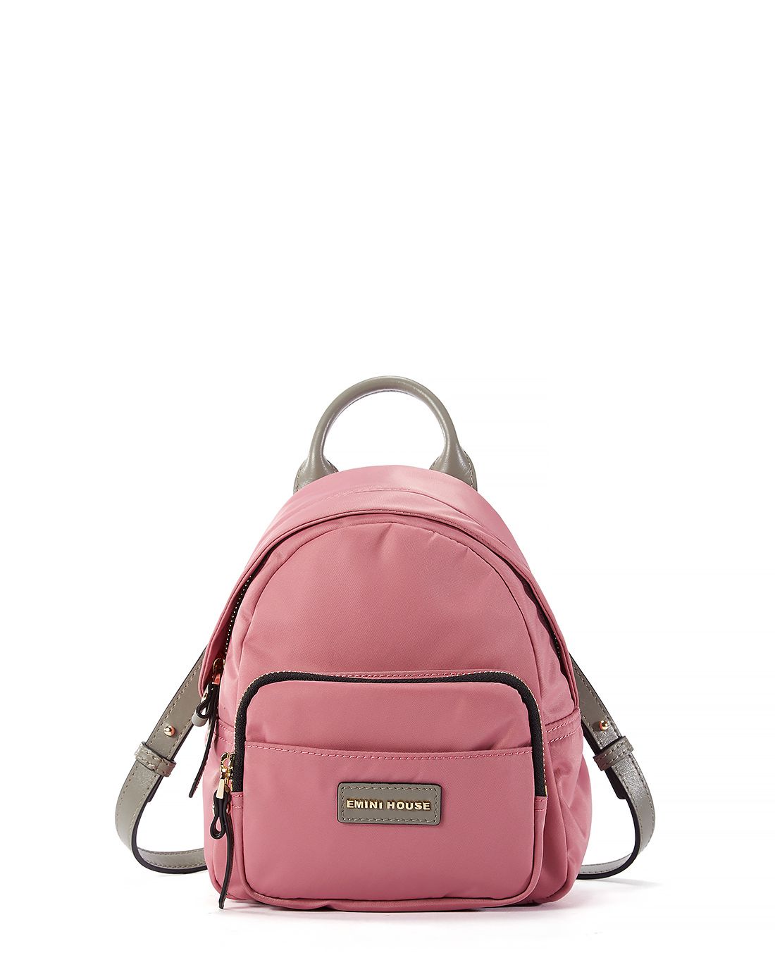 伊米妮emini house果酱玫红迷你尼龙双肩包l6053102m1_唯品会