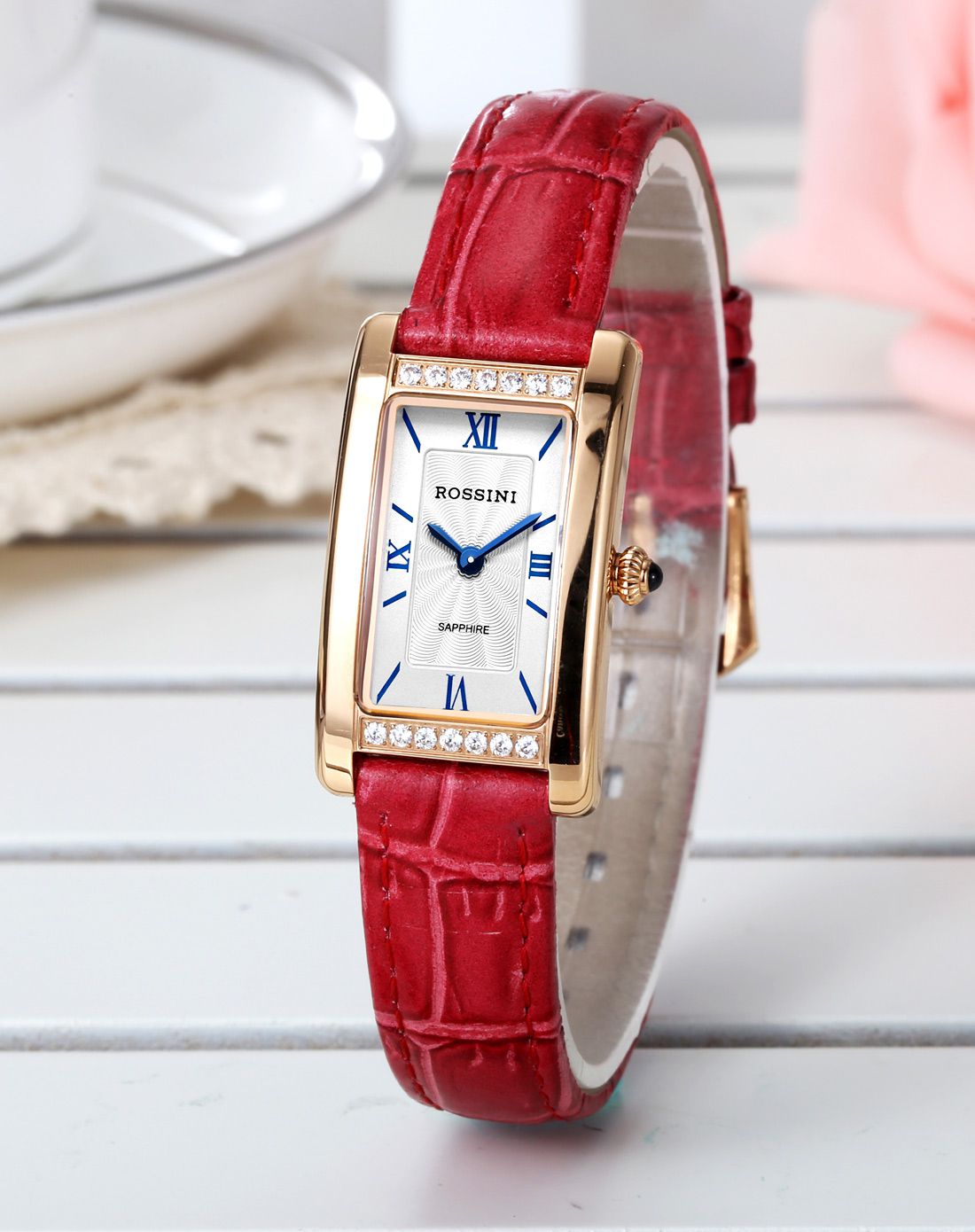 罗西尼rossini手表新品专区专场罗西尼 【新品首发】正品方形石英女表