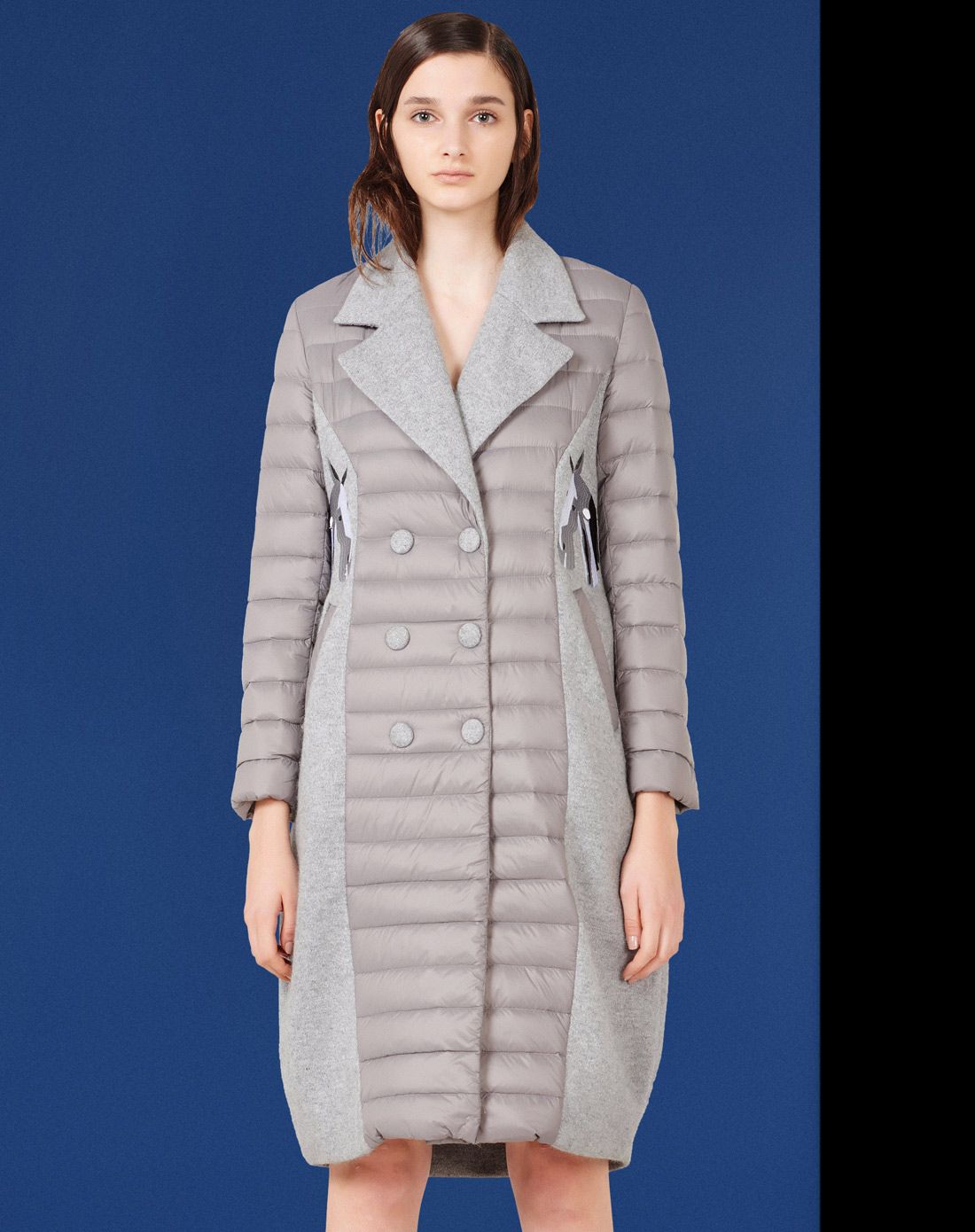 purplejam浅灰羽绒服pfn112qh_唯品会