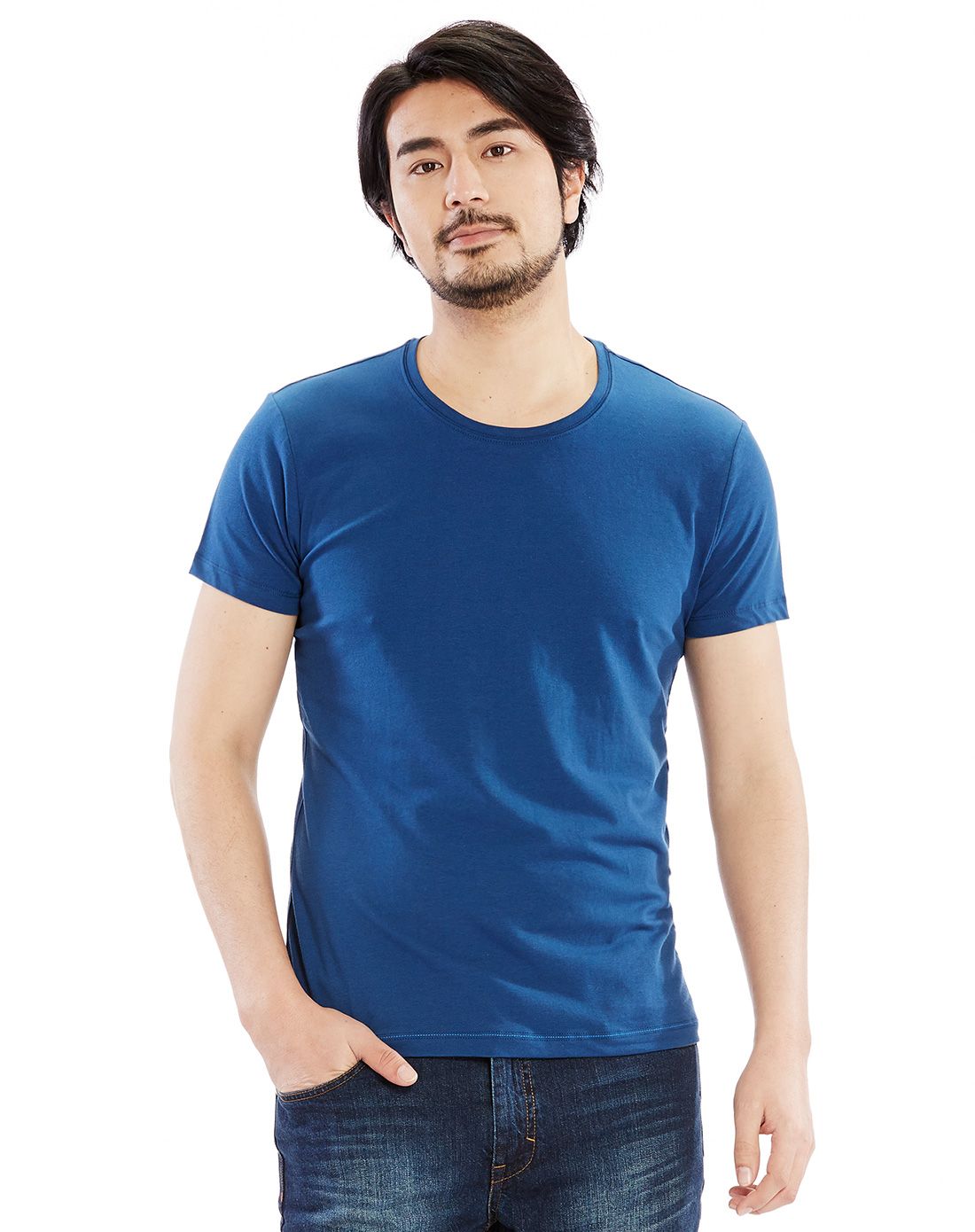 休闲简约圆领短袖t恤