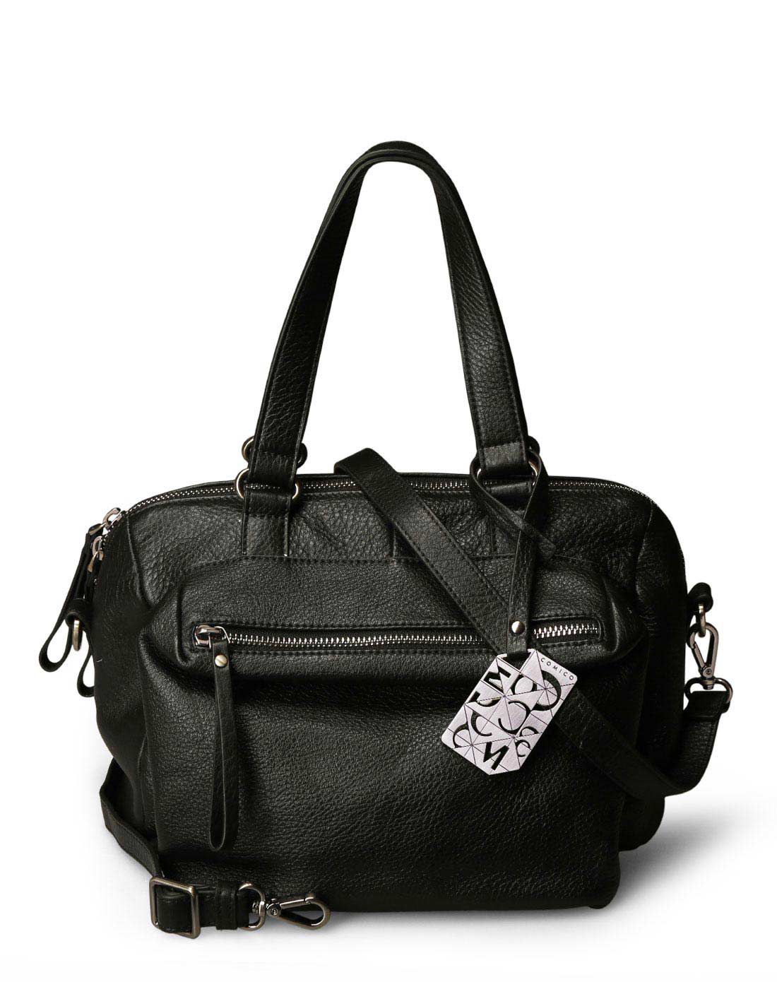 comico高美高女款黑色时尚斜跨包c5288