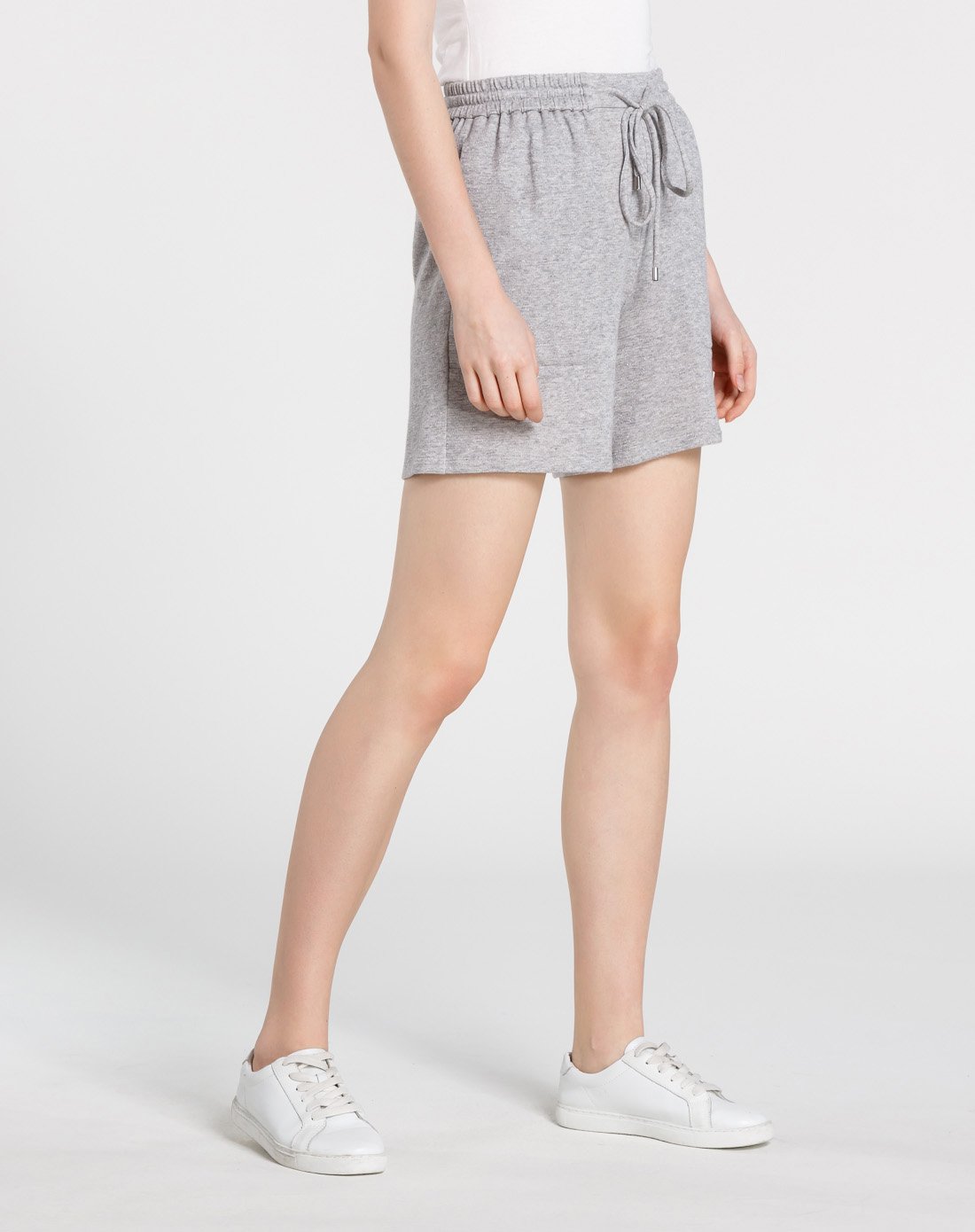 运动舒适针织短裤