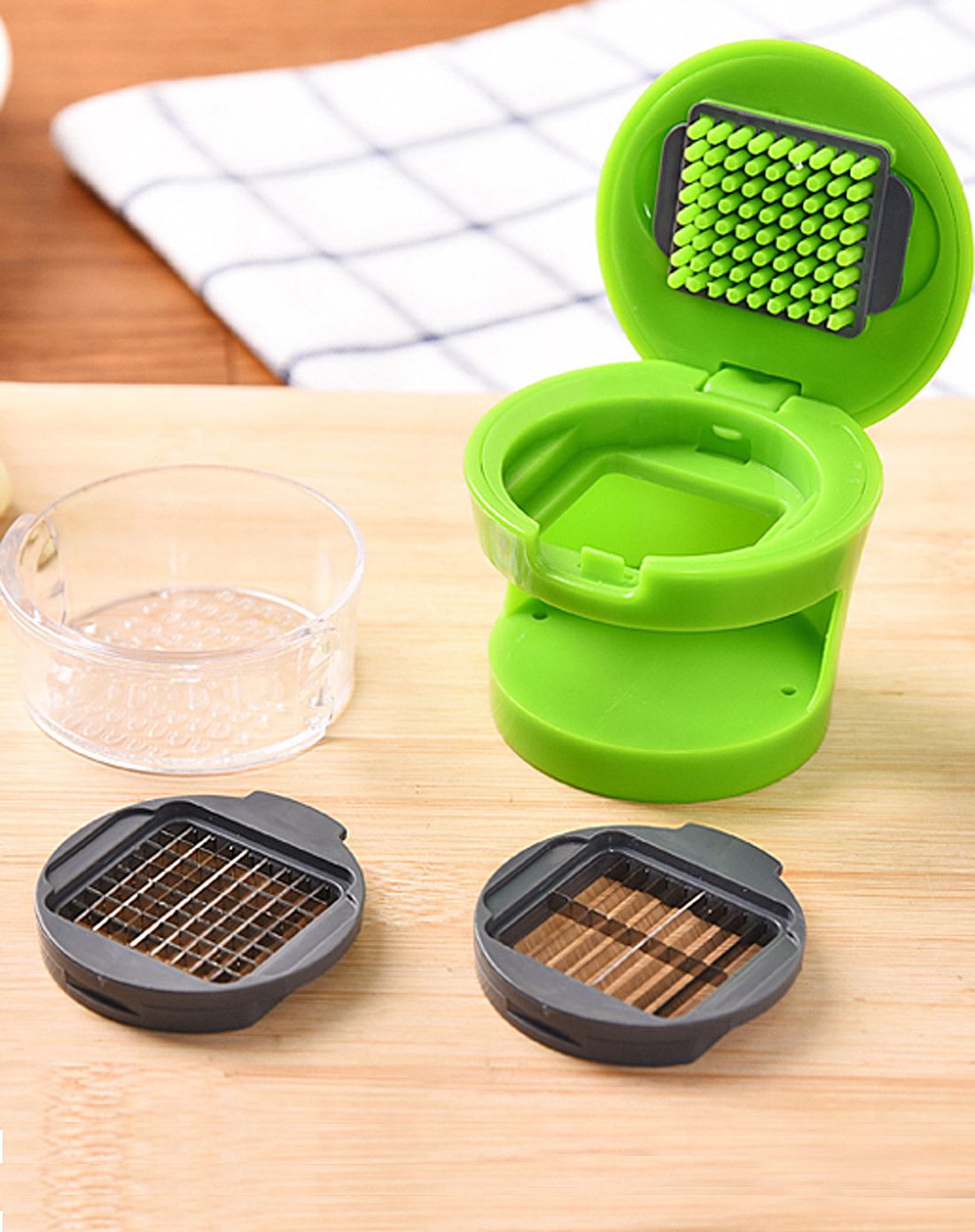 带盖按压式磨蒜器