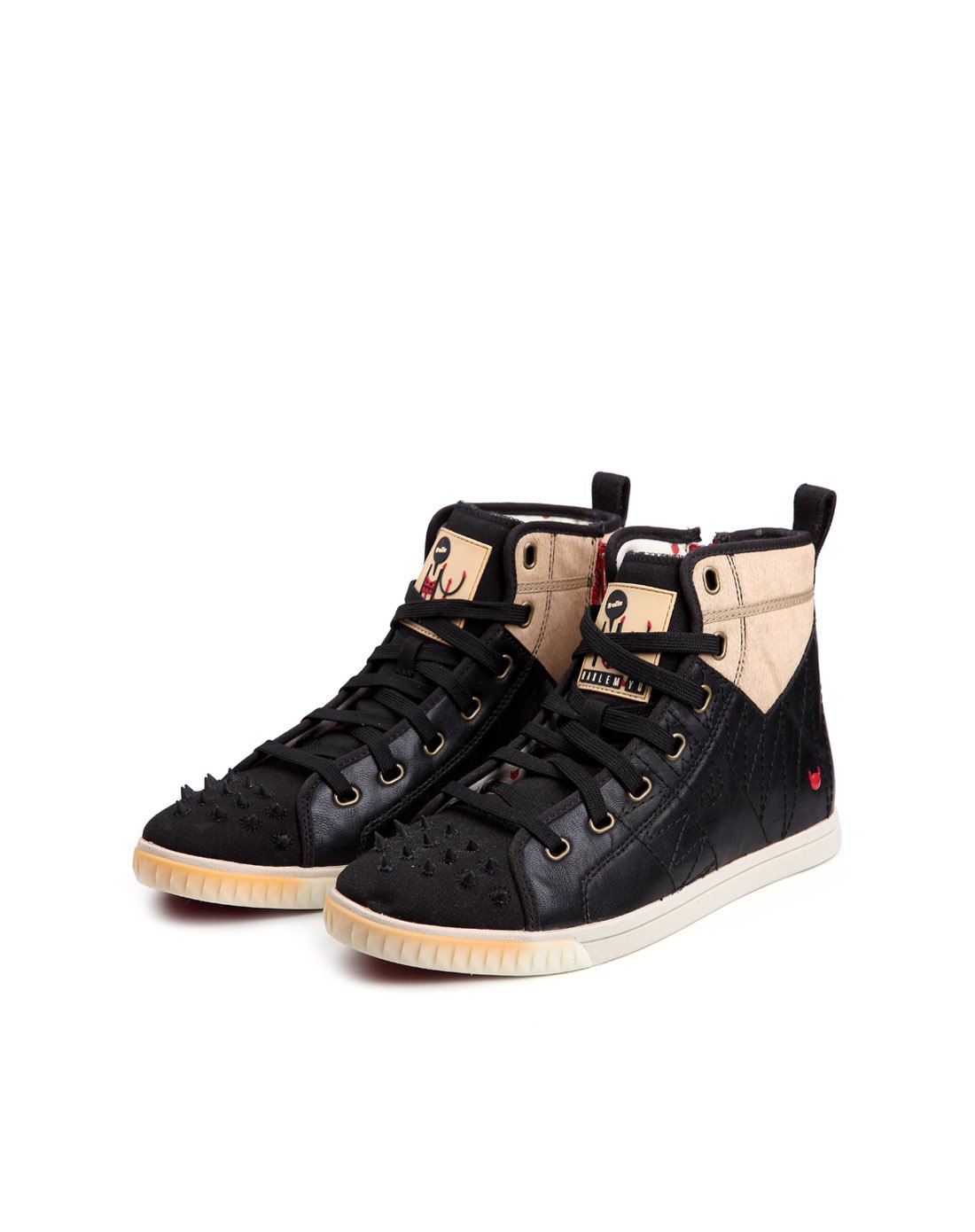 男kruzin crazy horse 疯马哈林时尚联名款-墨黑