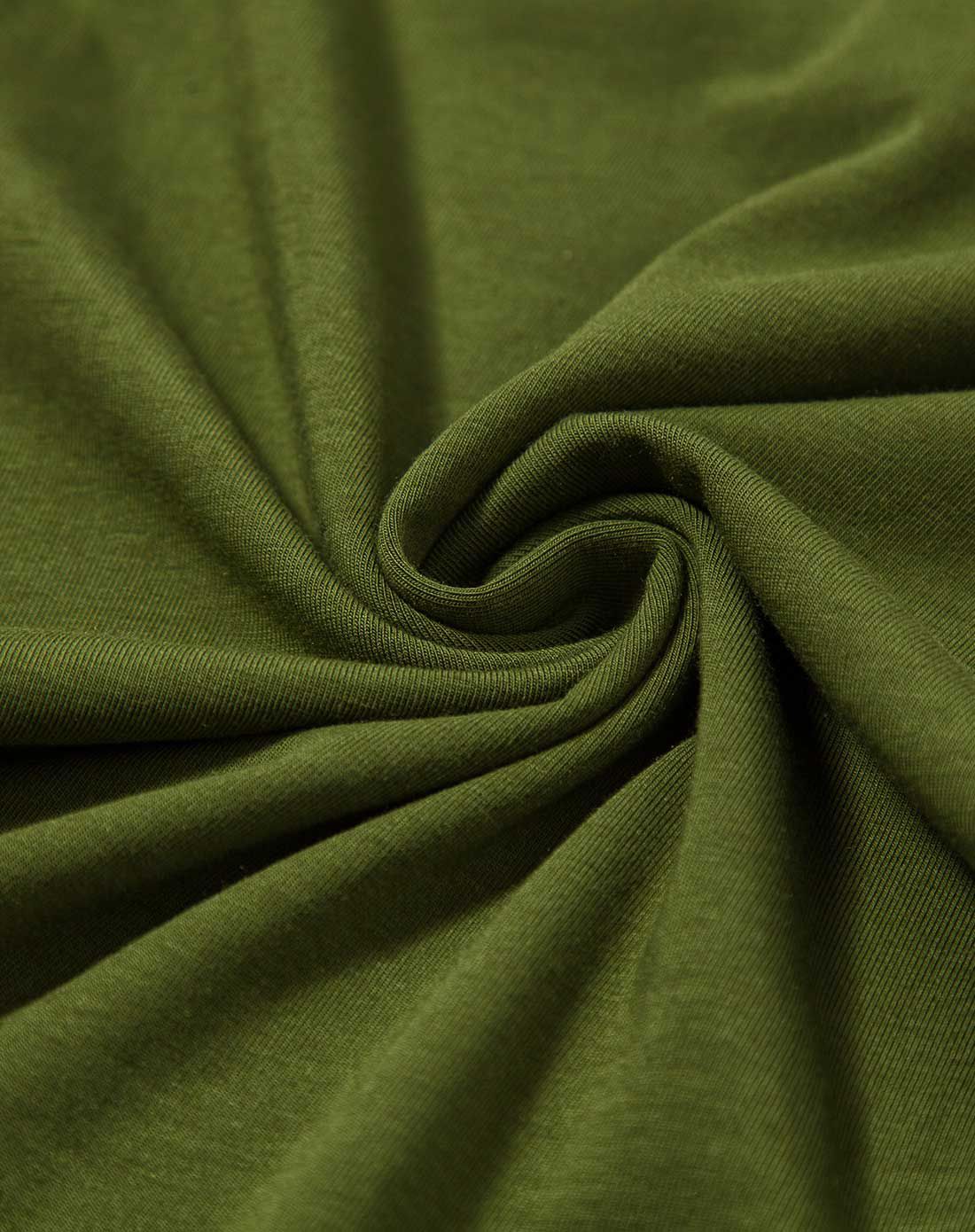 芥绿时尚撞色t恤