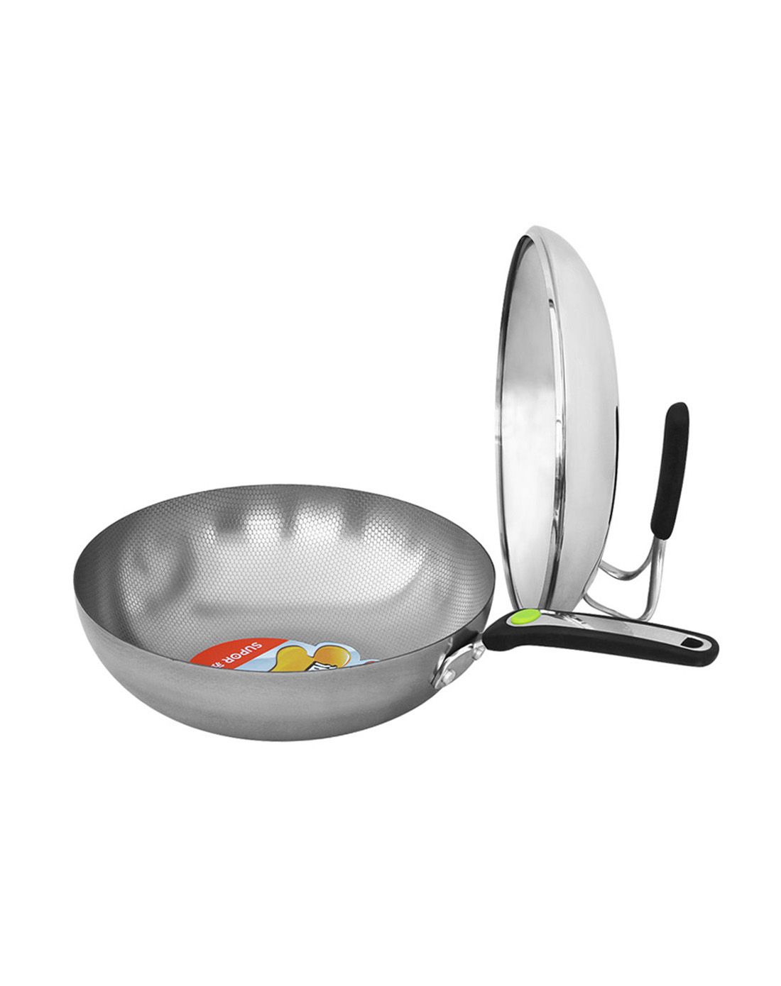 > 真不锈2代铁锅30cm