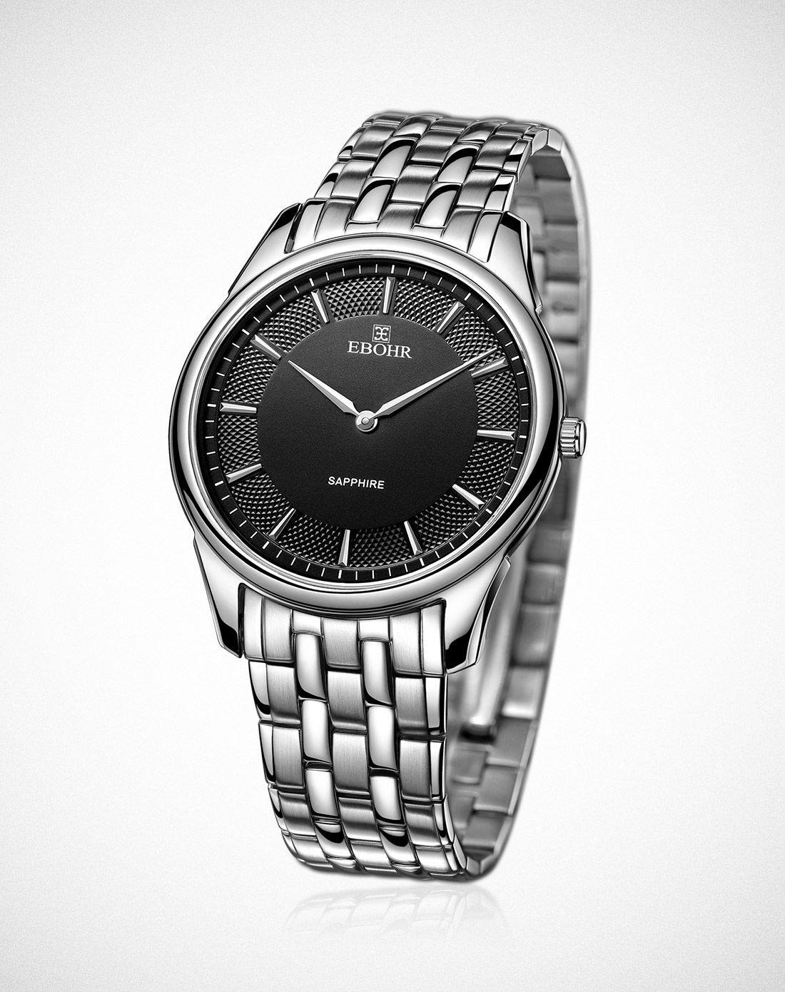 依波【唯品专供】简约时尚纤薄石英男士腕表