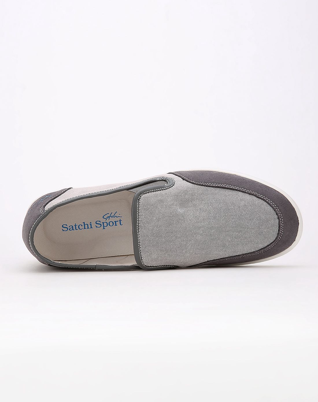 沙驰satchi sport男女布鞋【男款】沙驰灰色舒适休闲鞋s5782829300