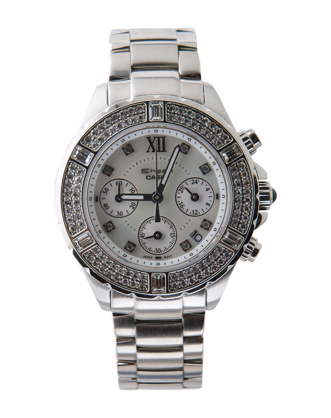 卡西欧casio手表专场 > sheen系列钢带石英女表