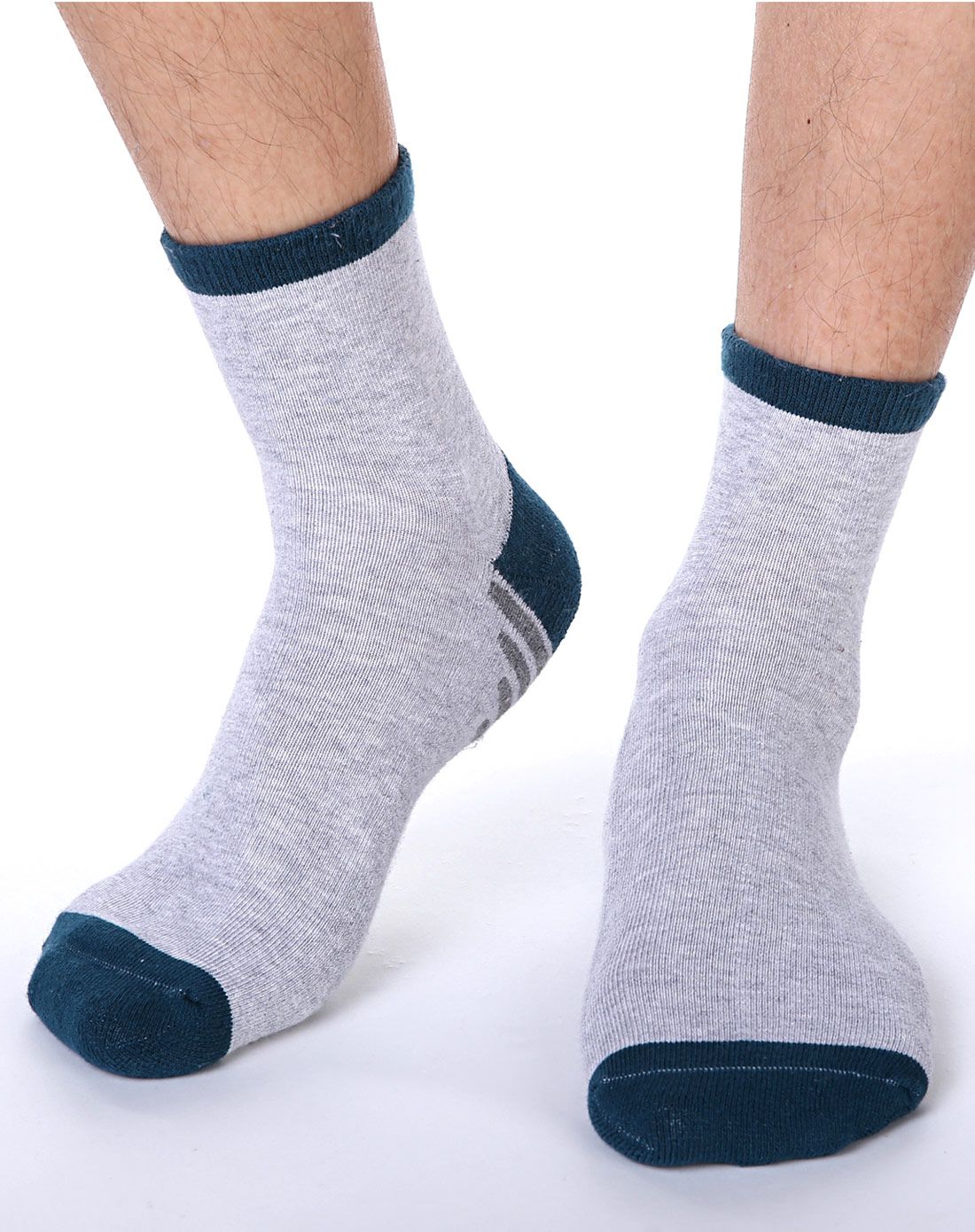 u.s. polo assn. 男士提花毛圈休闲袜(六双装)