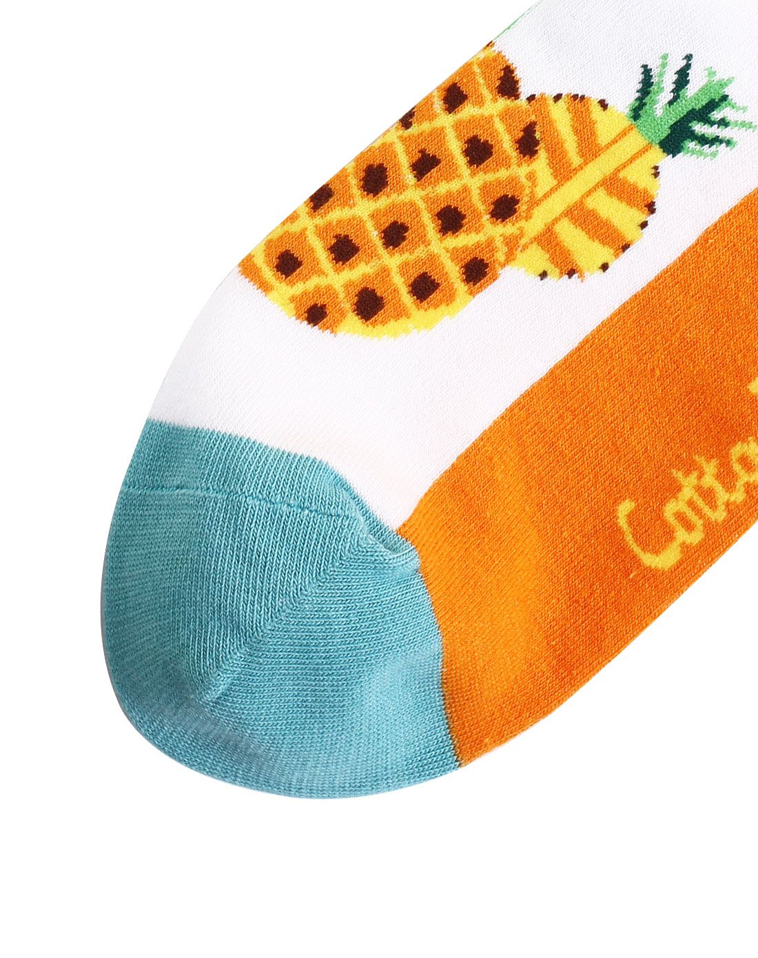 cotton pop (菠萝)水果密语男士船袜精品1双装