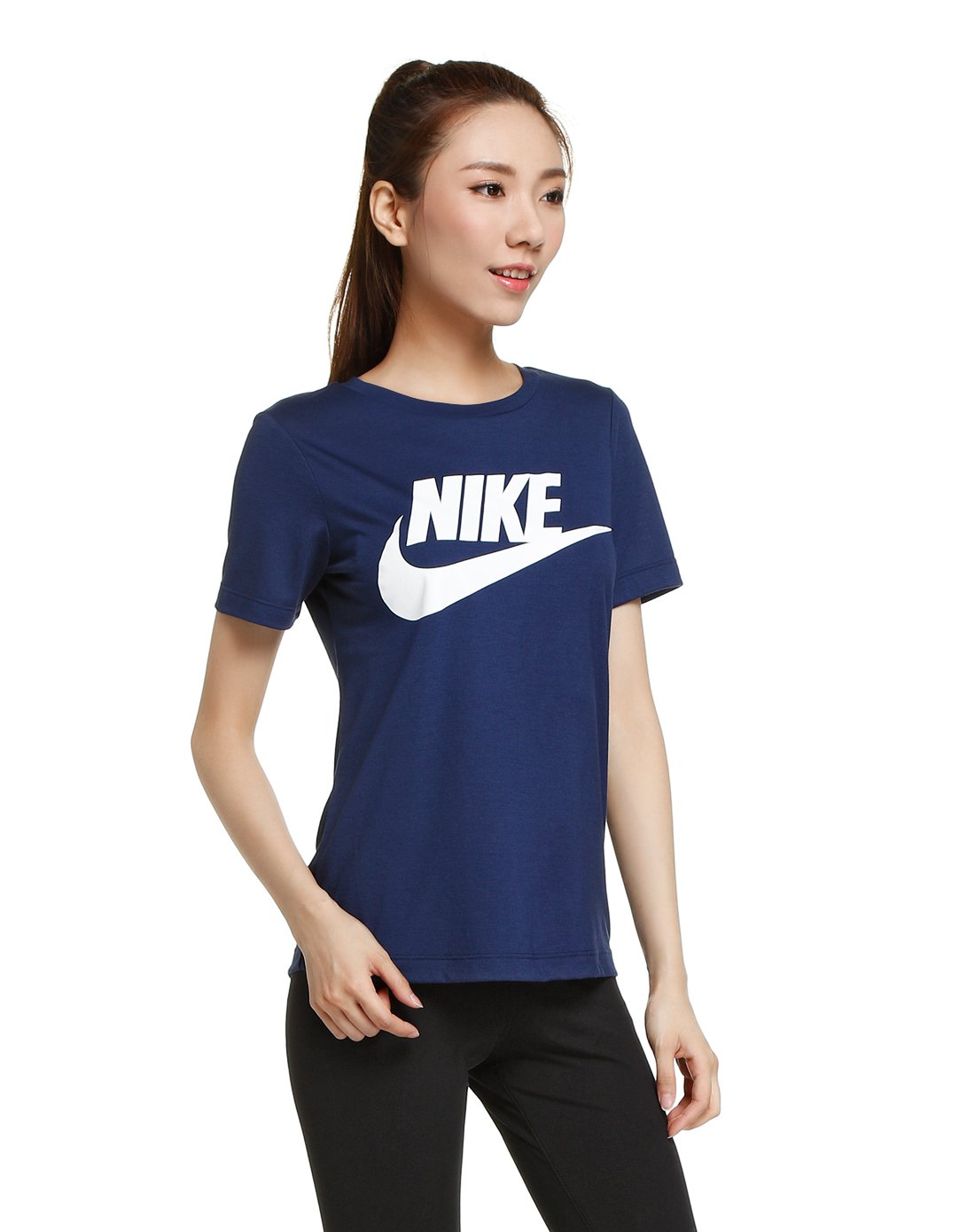 nike 耐克 透气舒爽 女款运动短袖t恤